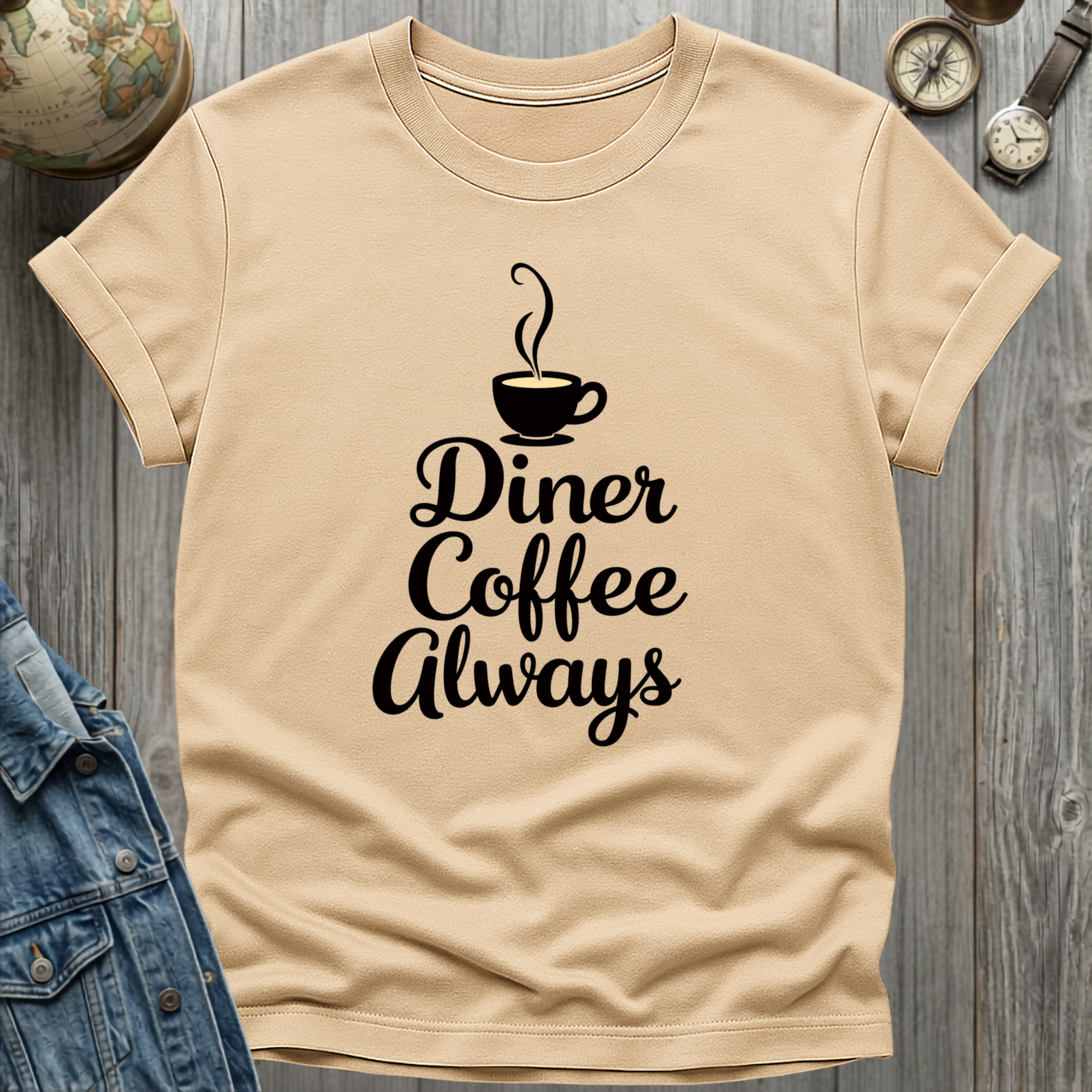 Diner Coffee Always T-Shirt