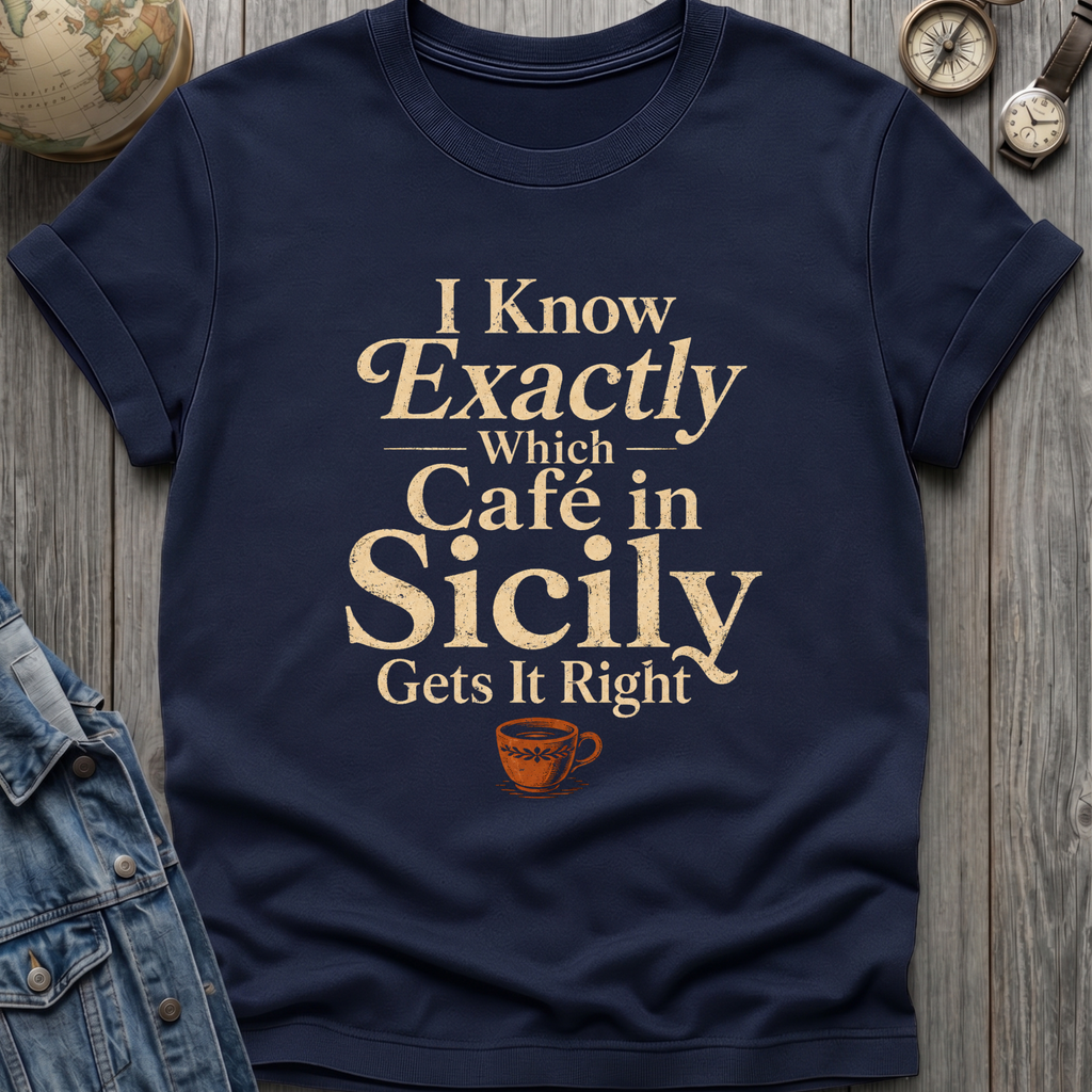 Sicily Cafe T-Shirt