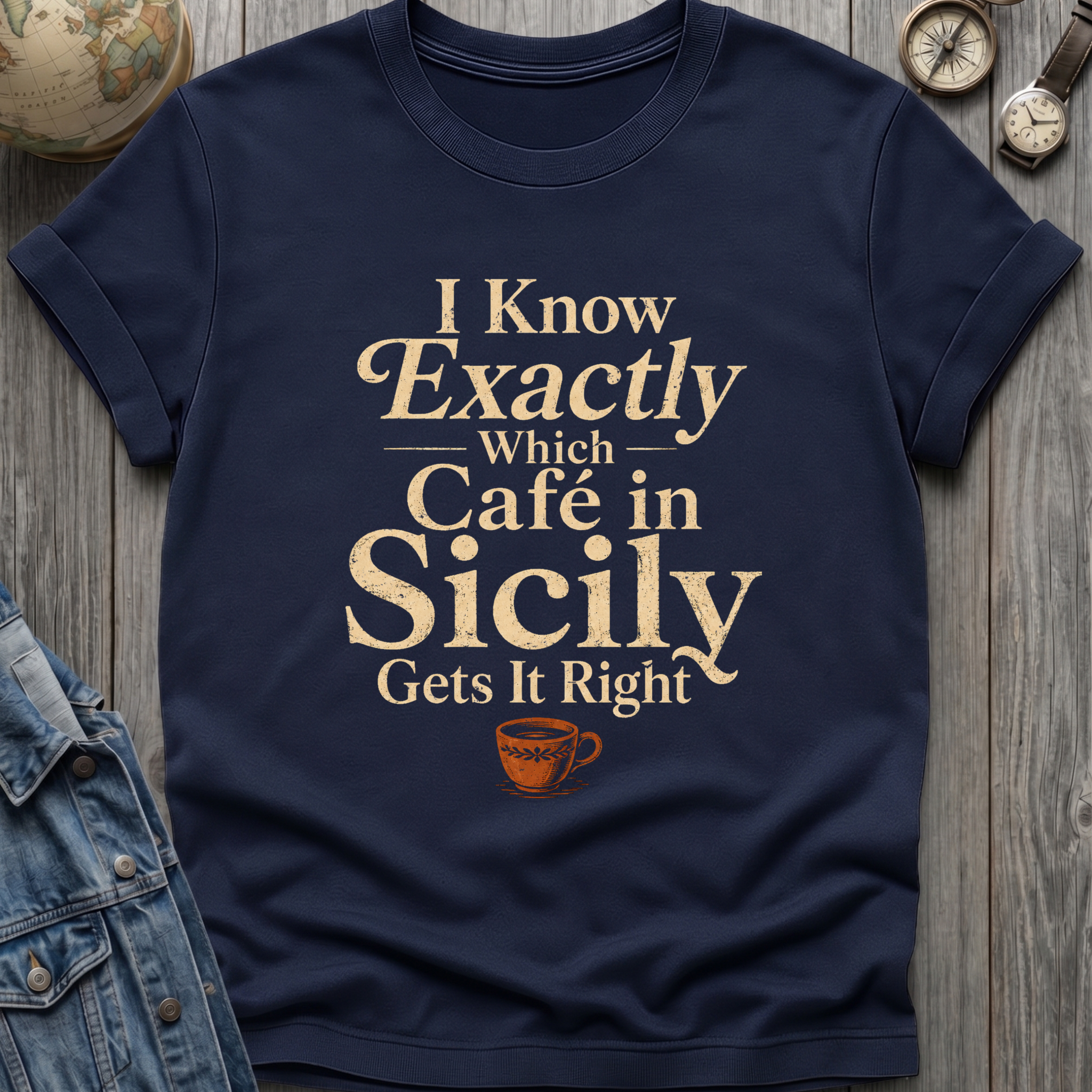 Sicily Cafe T-Shirt