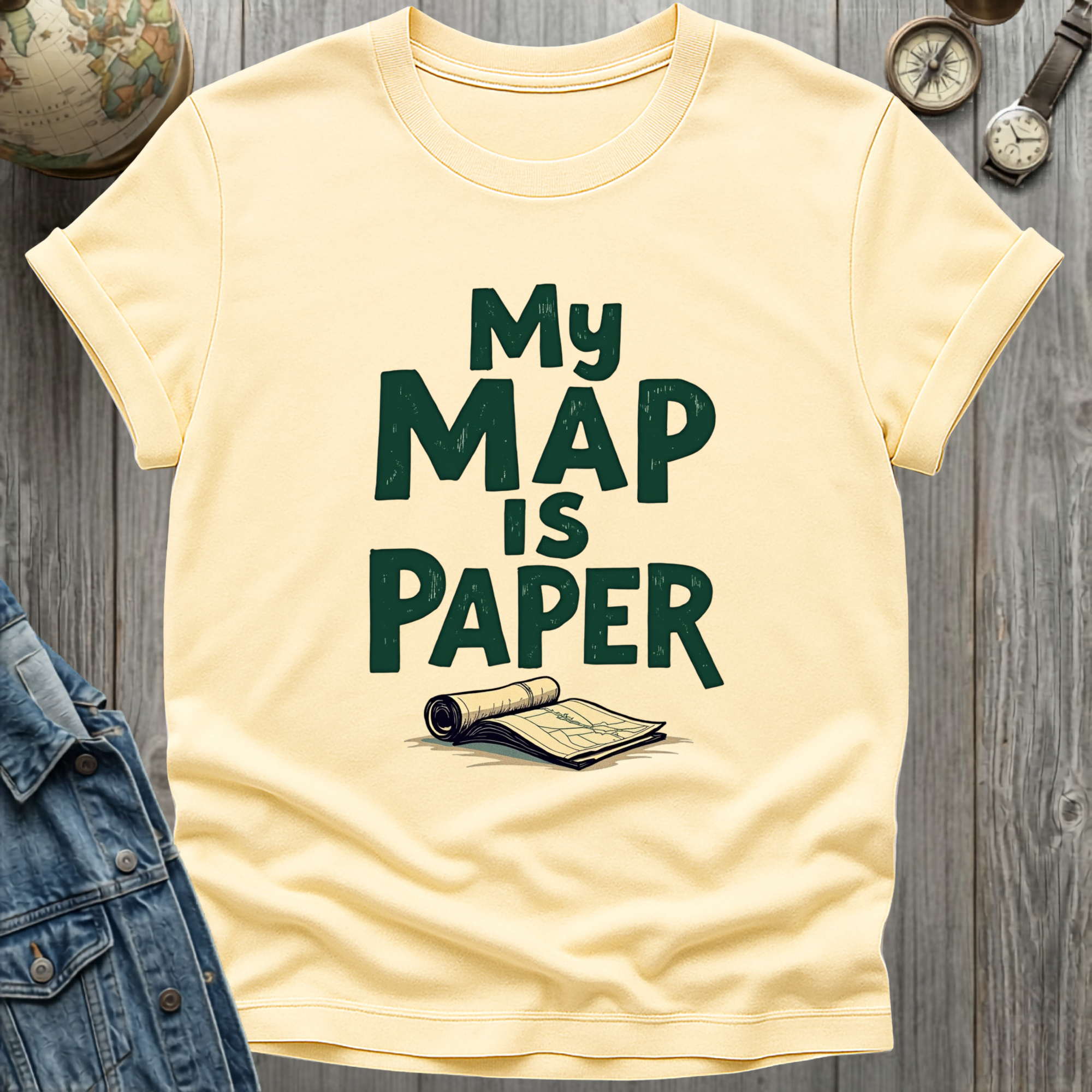 My Map is Paper T-Shirt