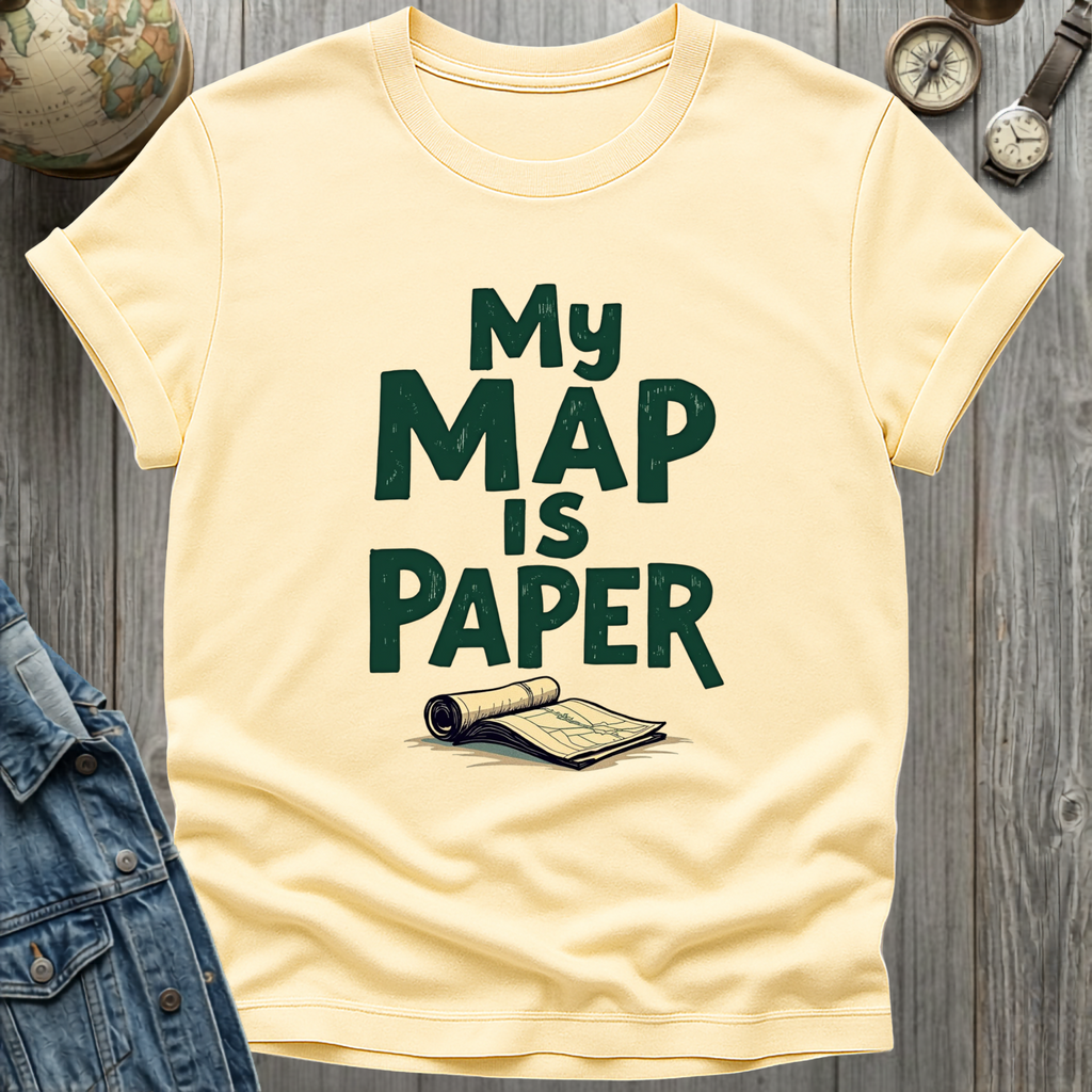 My Map is Paper T-Shirt