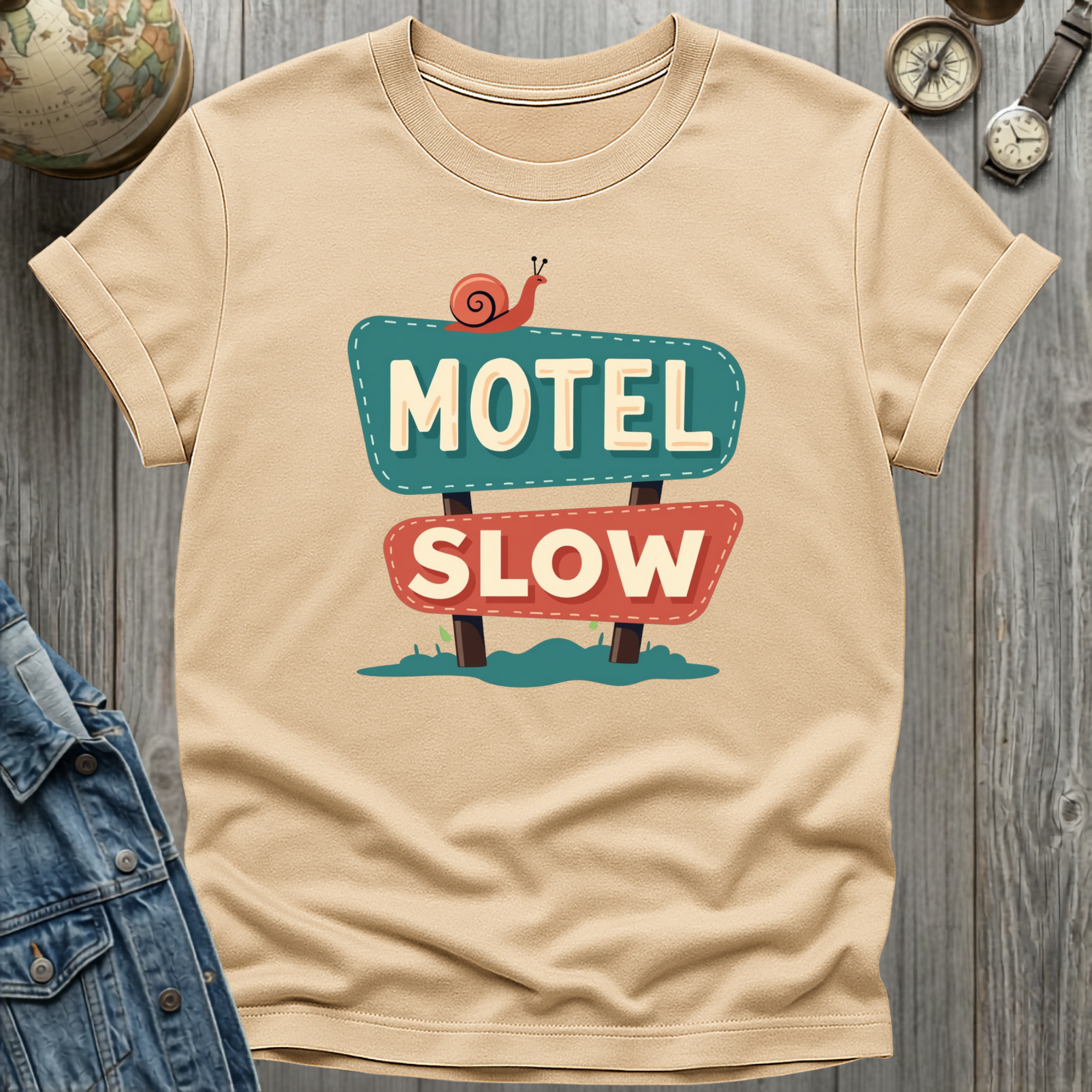 Motel Slow Snail T-Shirt