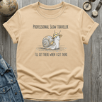 Slow Traveler Snail T-Shirt