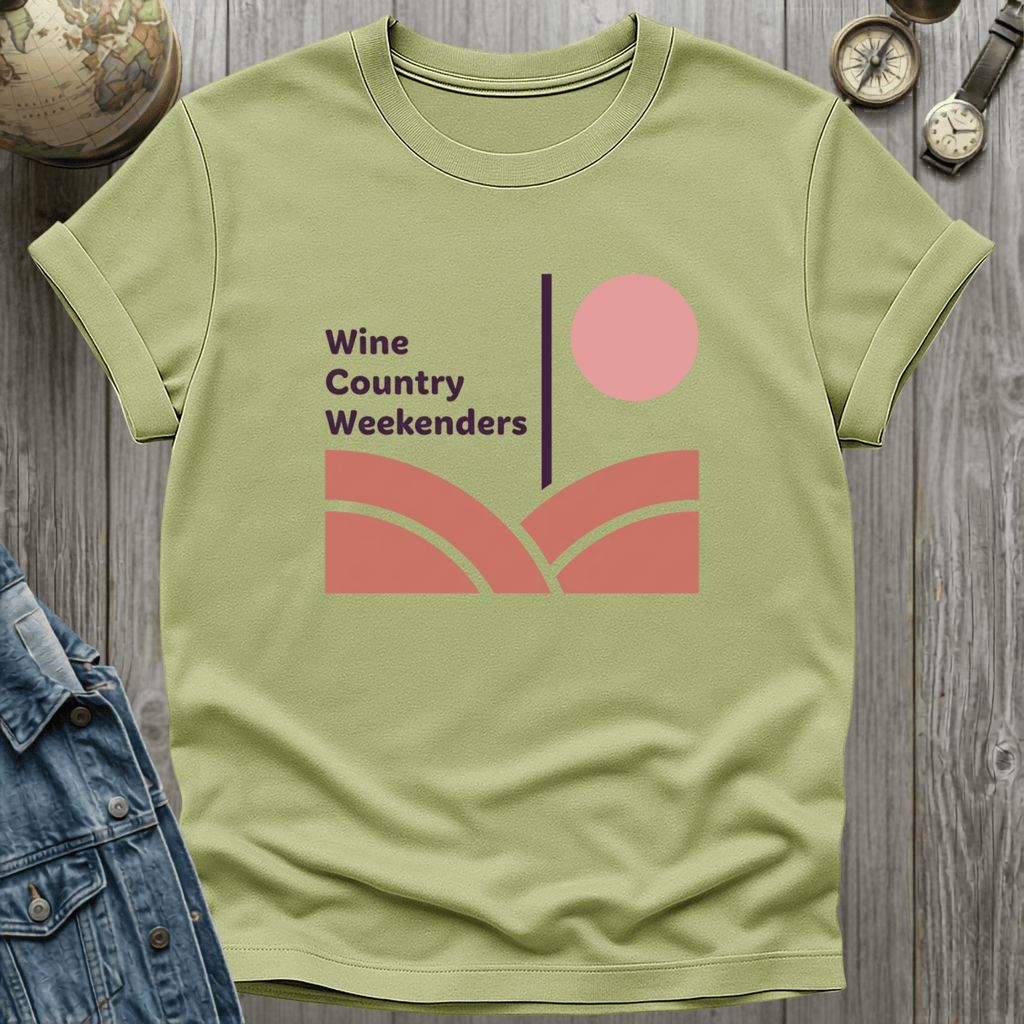 Wine Country Retro T-Shirt