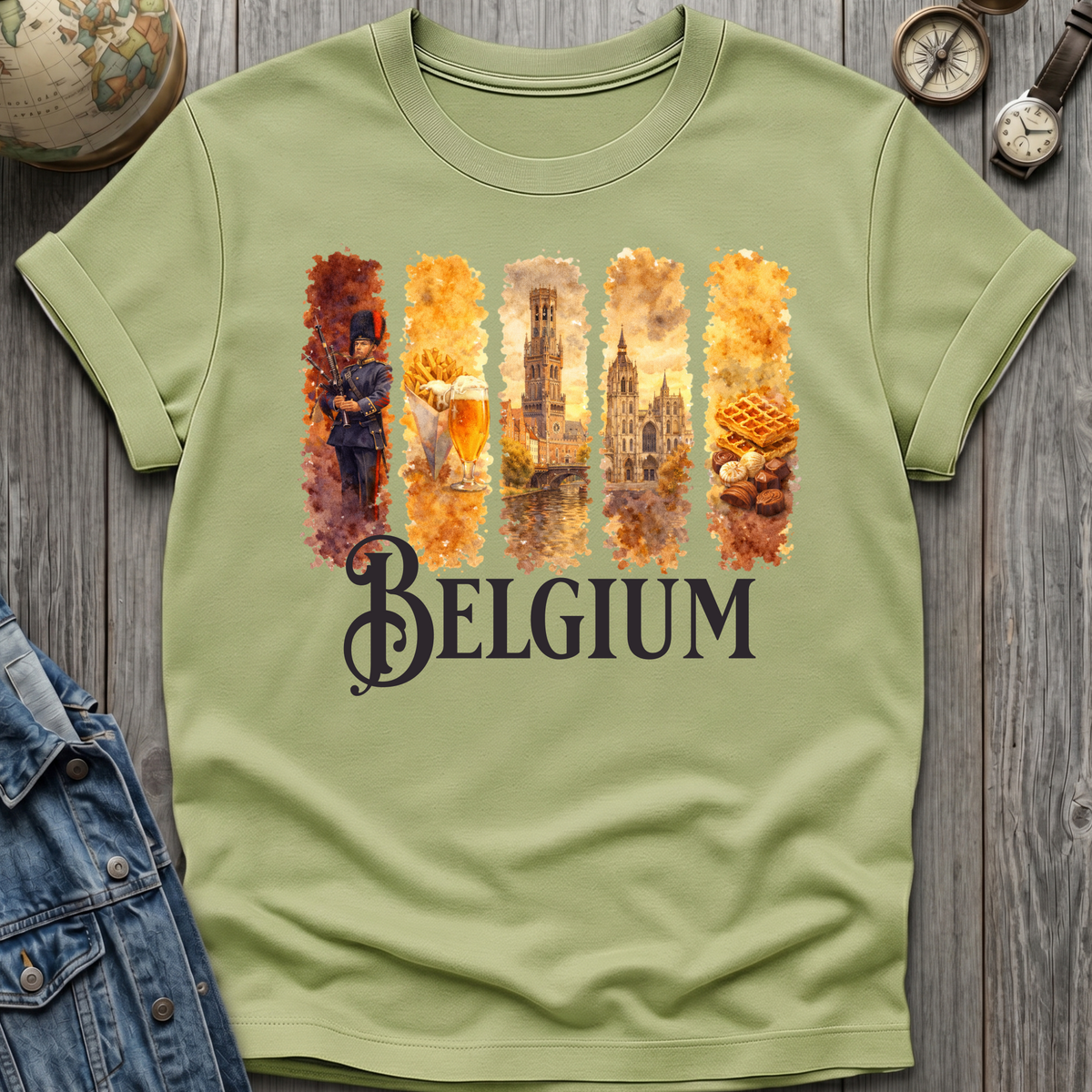 Belgium Scenic T-Shirt