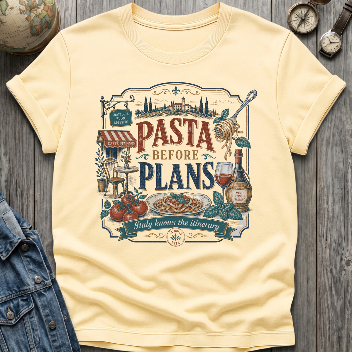 Pasta Plans T-Shirt
