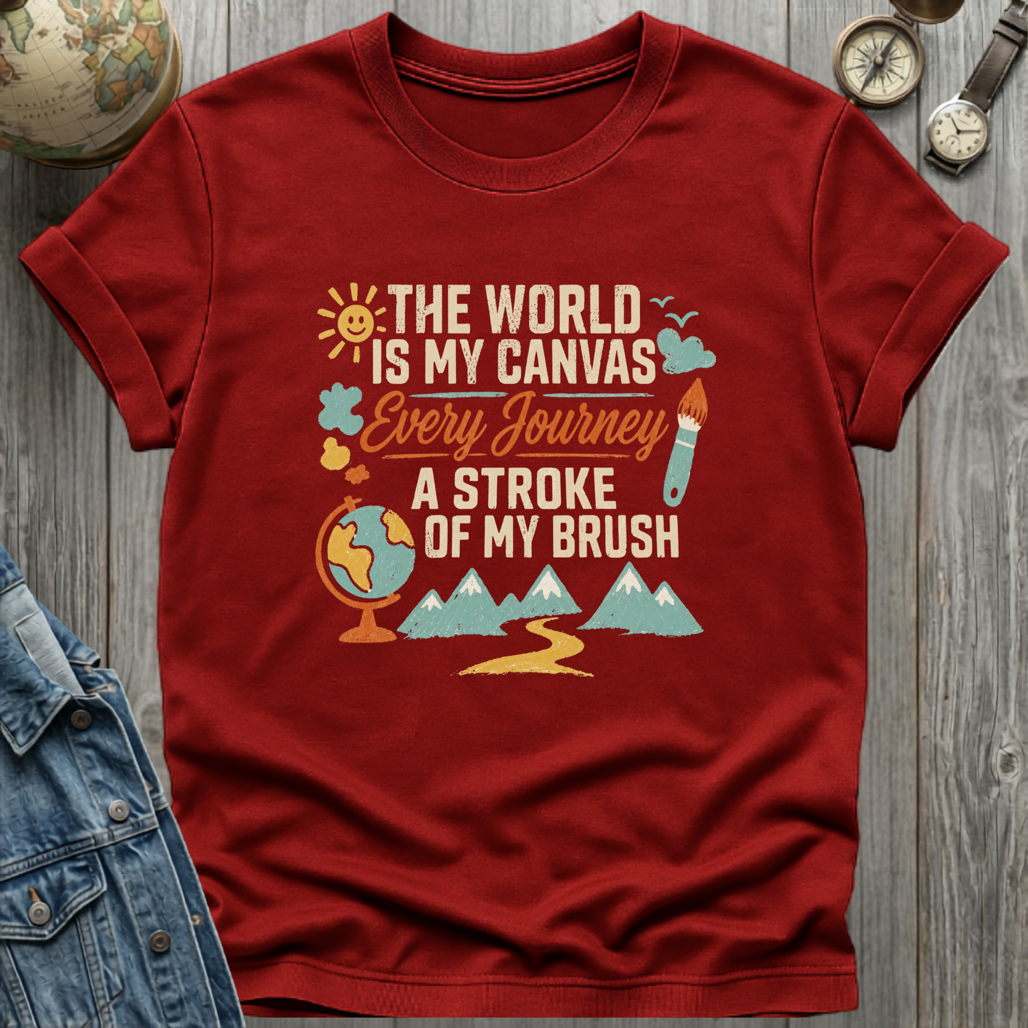 World Canvas T-Shirt