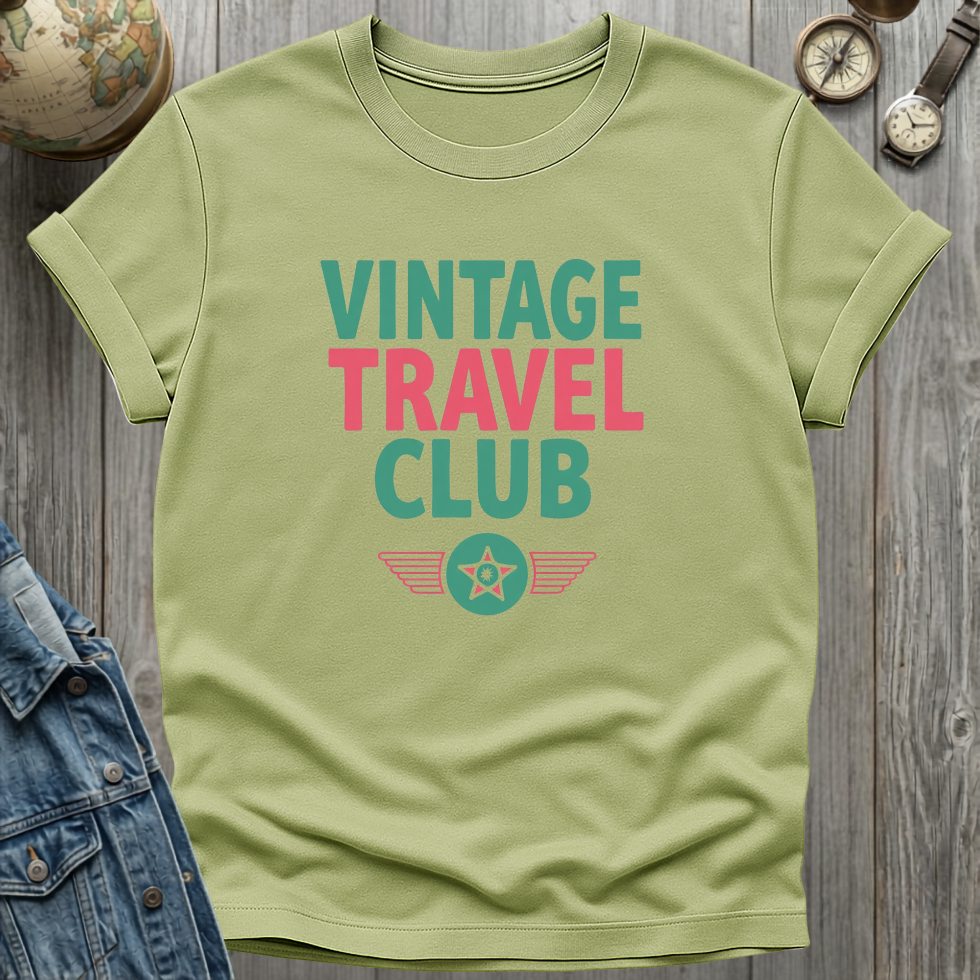 Vintage Travel Club T-Shirt