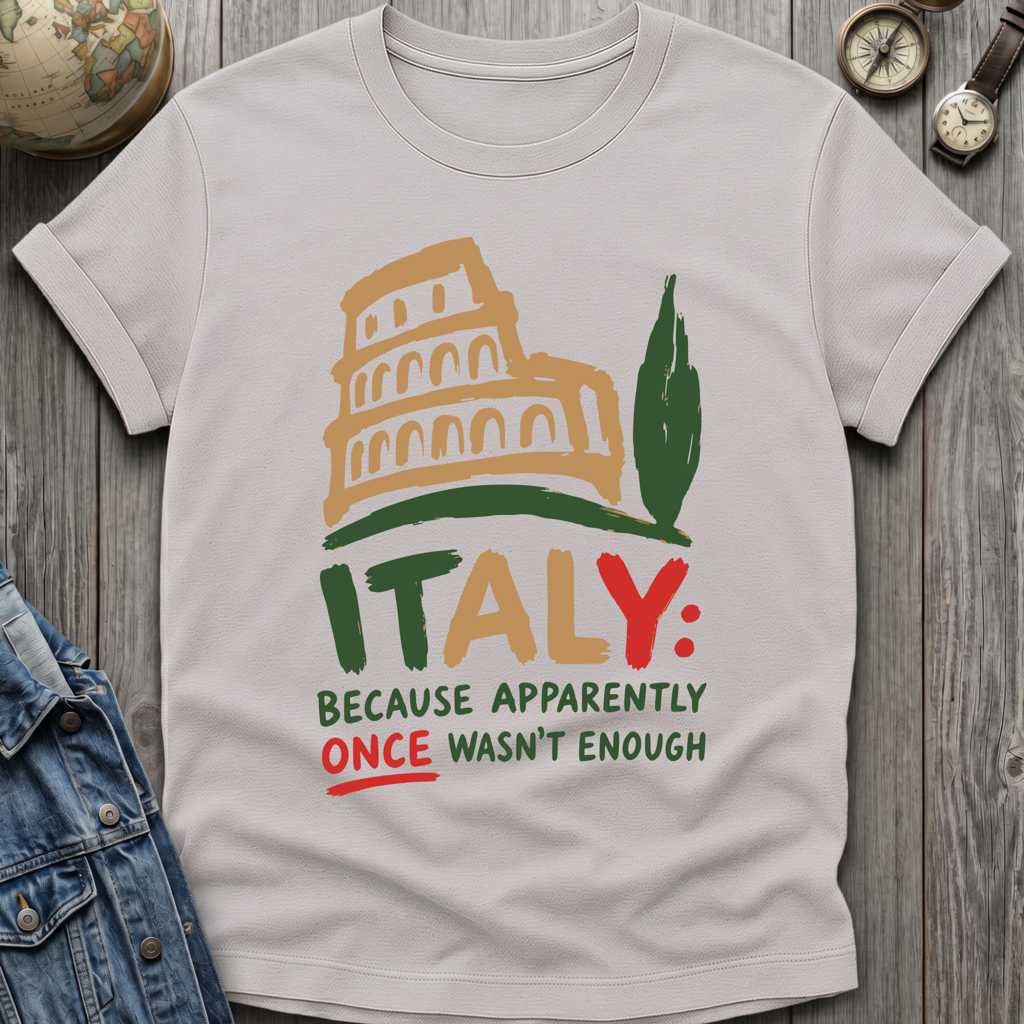 Italy Once T-Shirt