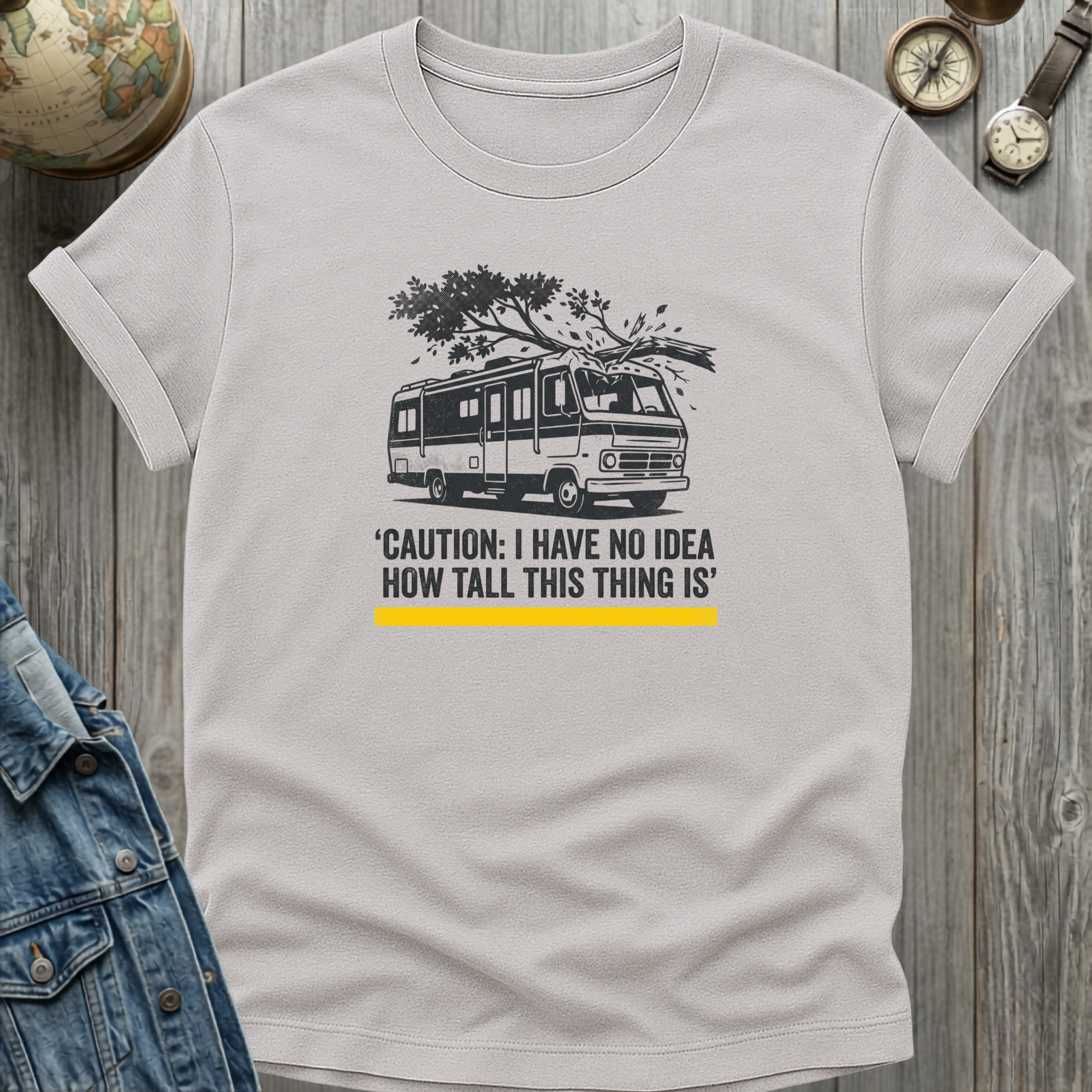 Caution No Idea T-Shirt