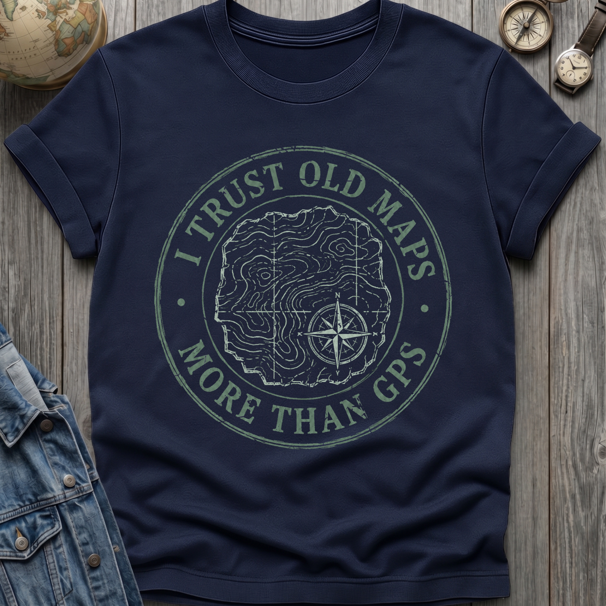 Old Maps T-Shirt