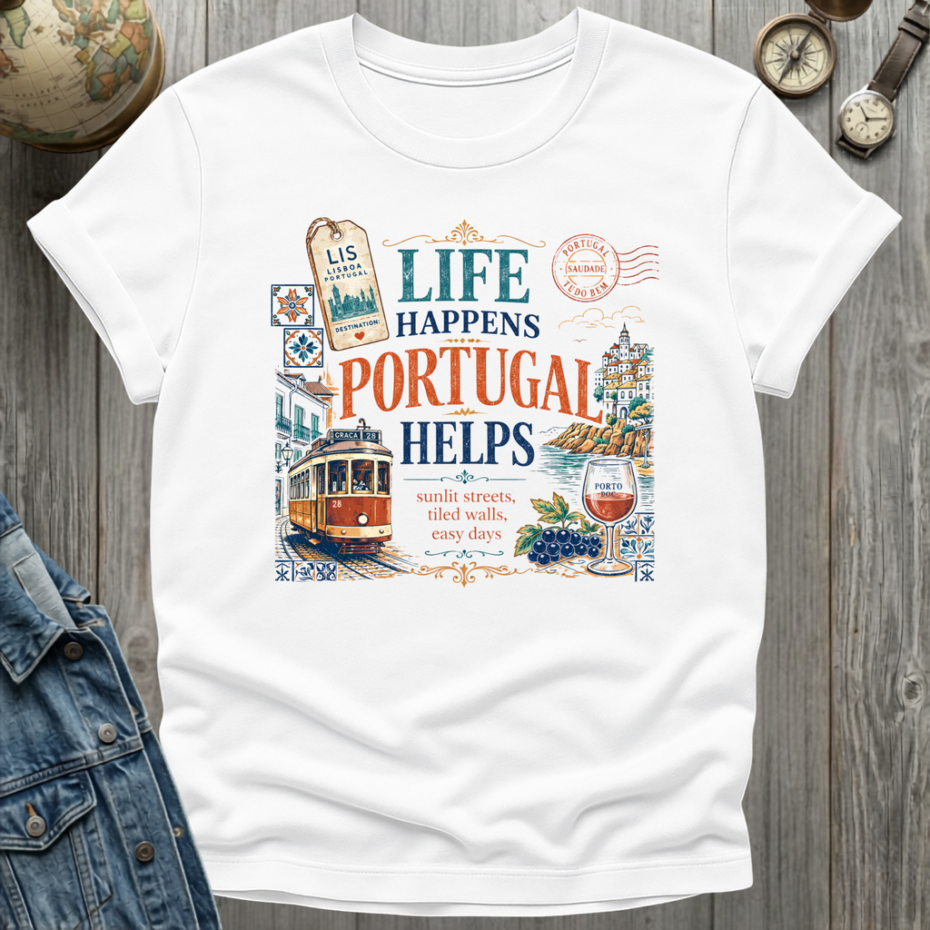Portugal Helps T-Shirt