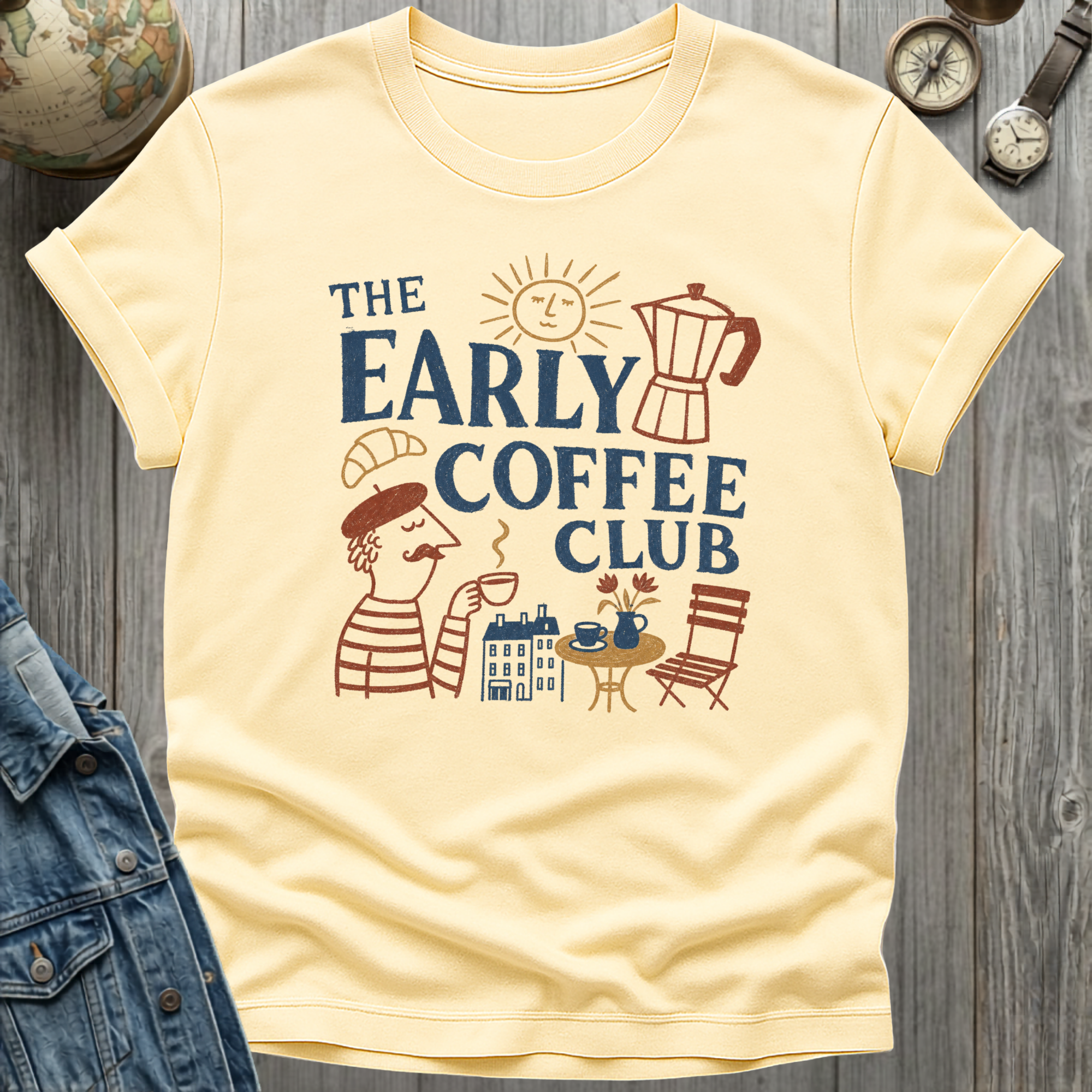 Early Coffee Club T-Shirt