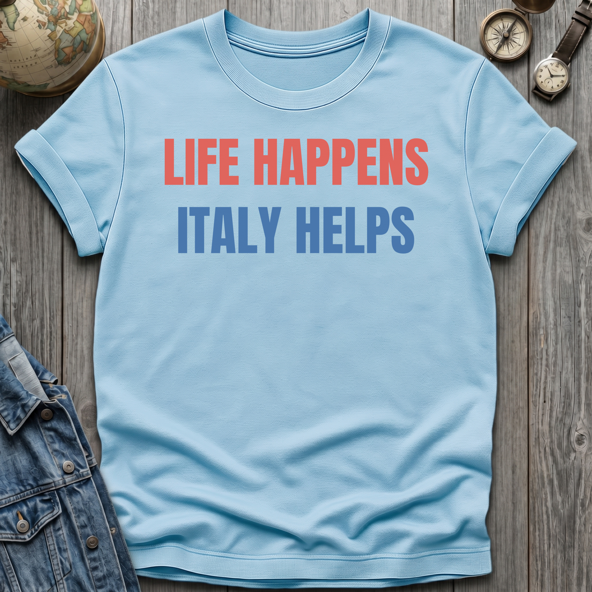 Italy Helps T-Shirt