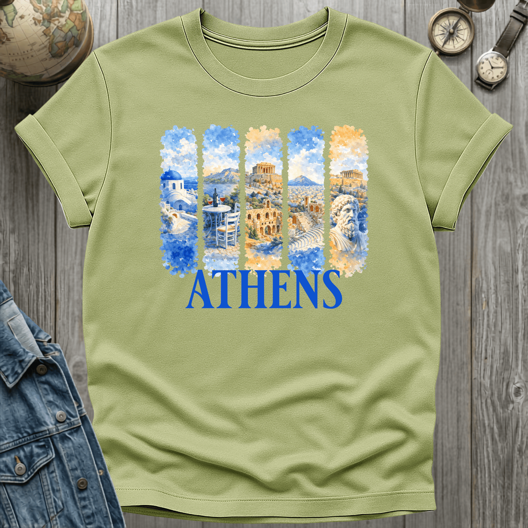 Athens Scenic T-Shirt