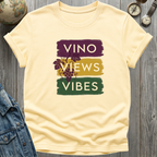 Vino Views Vibes T-Shirt