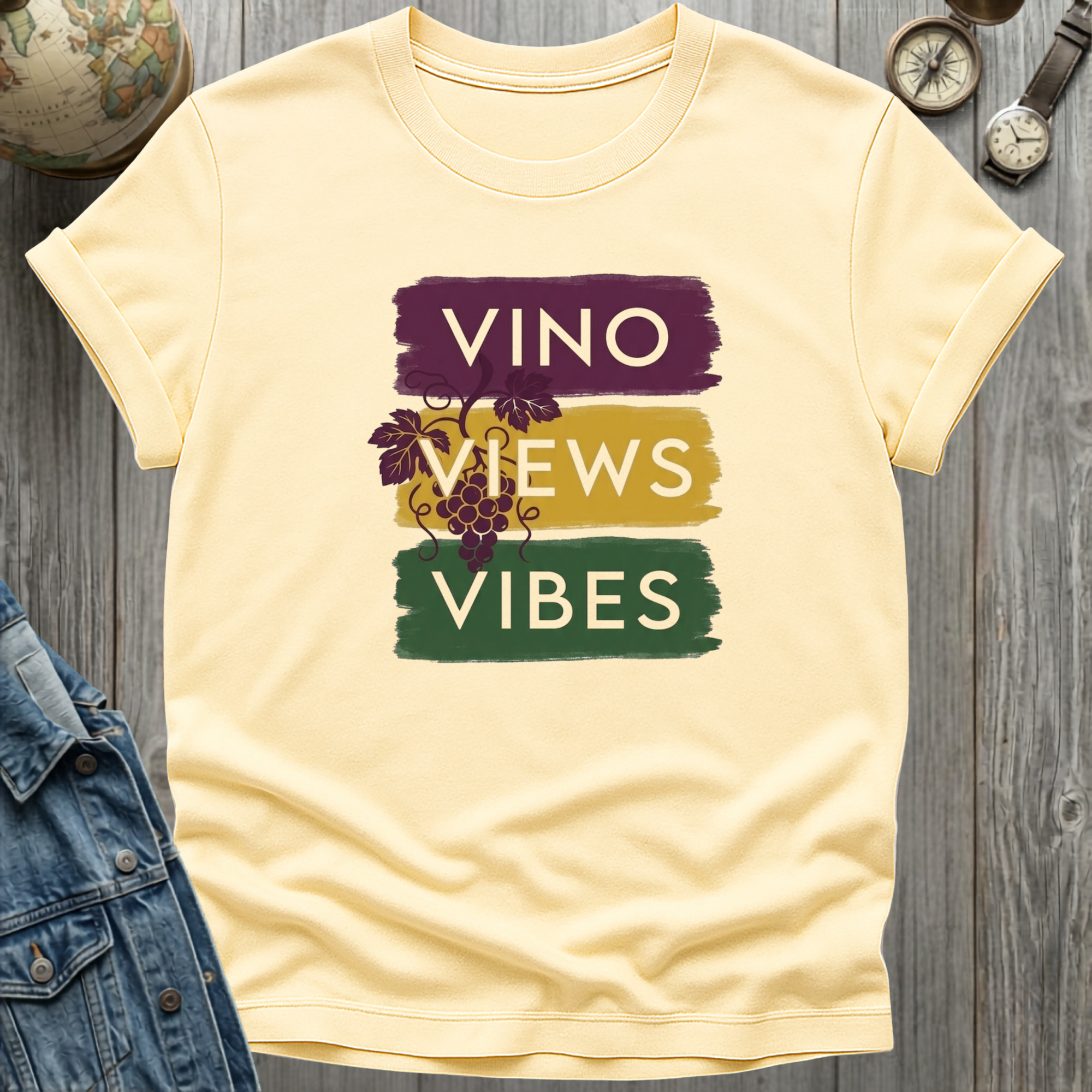Vino Views Vibes T-Shirt
