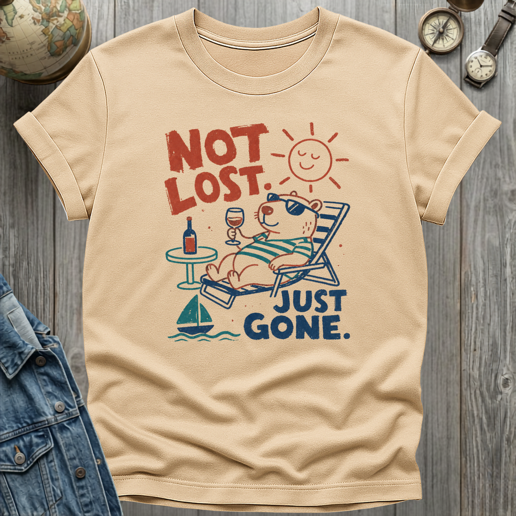 Capybara Not Lost T-Shirt