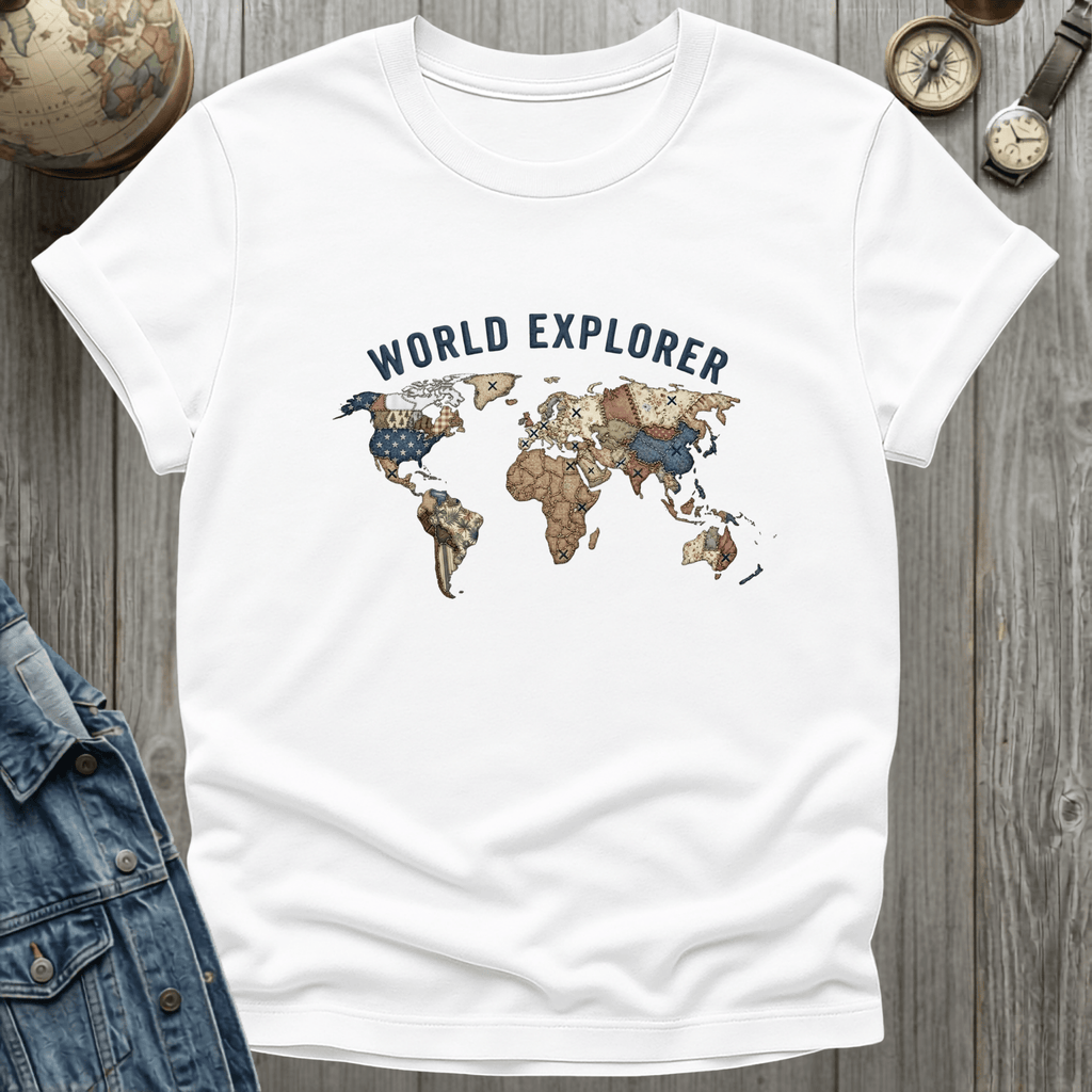 World Explorer Patch T-Shirt