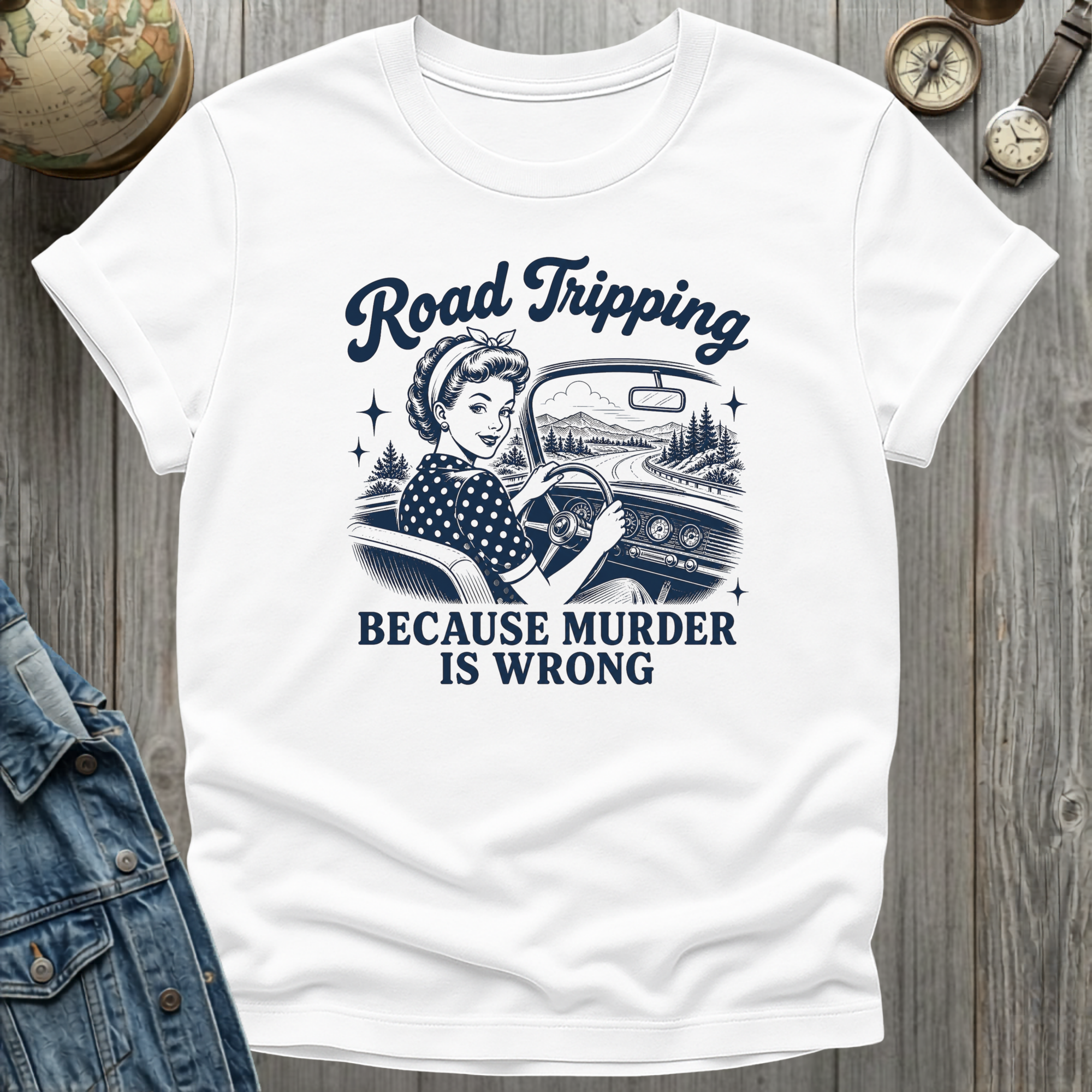 Road Trip Murder T-Shirt