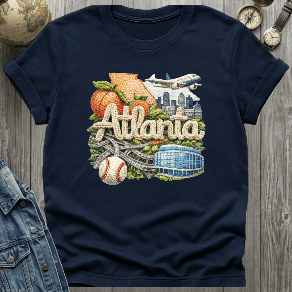 Atlanta Faux Woven T-Shirt