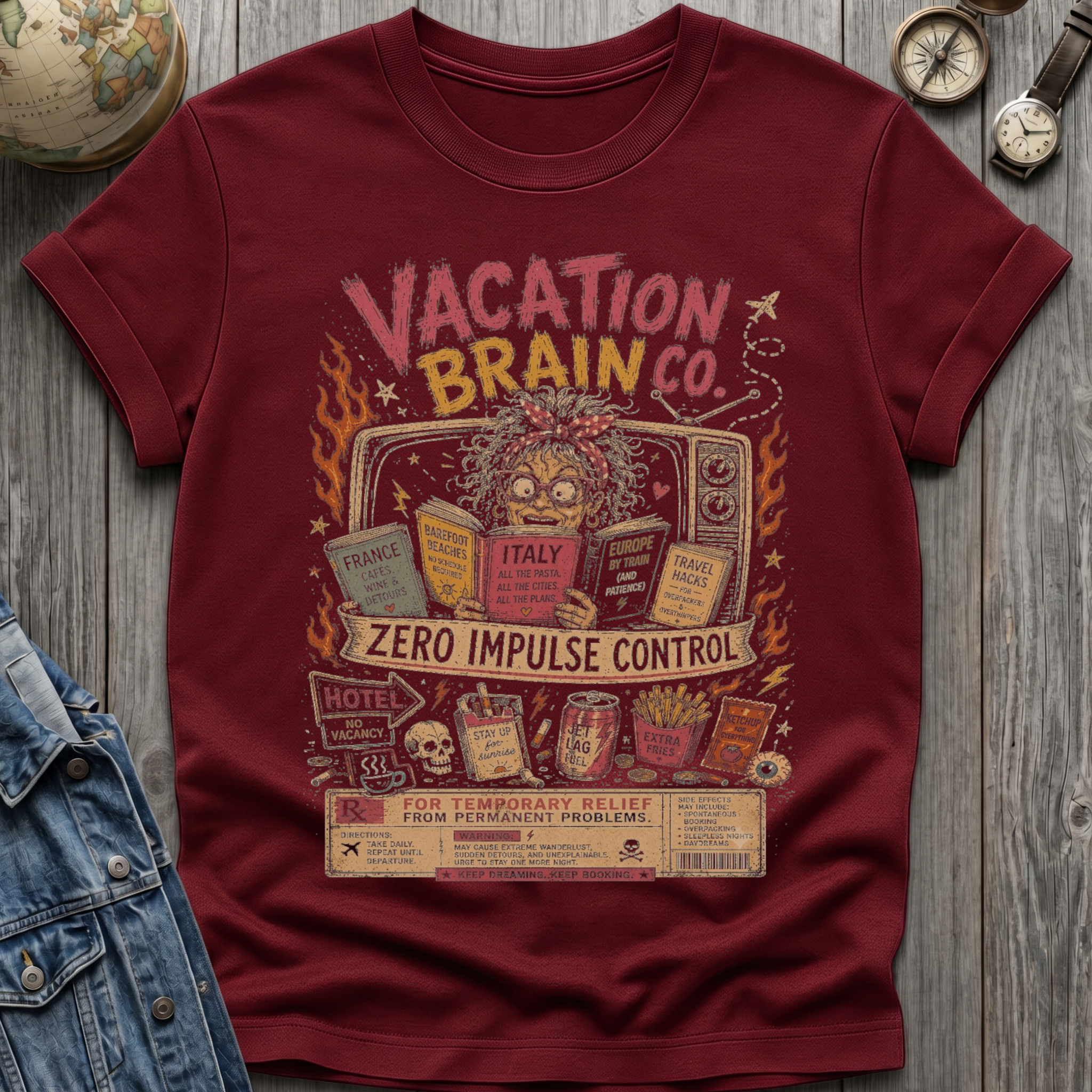Vacation Brain T-Shirt