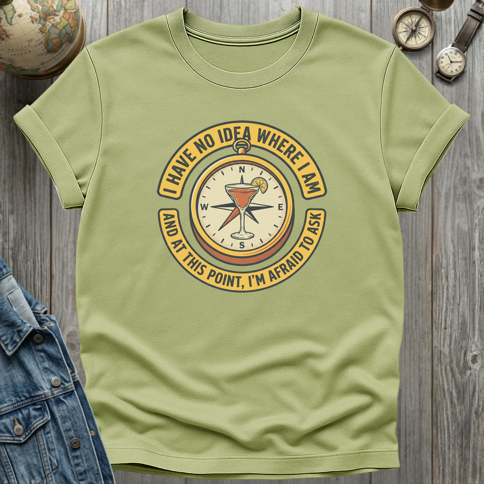 No Idea Where T-Shirt