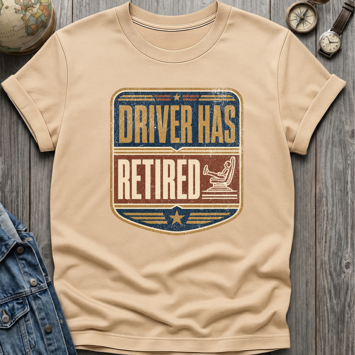 Driver Retired T-Shirt