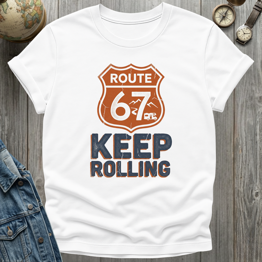 Route 67 Keep Rolling T-Shirt