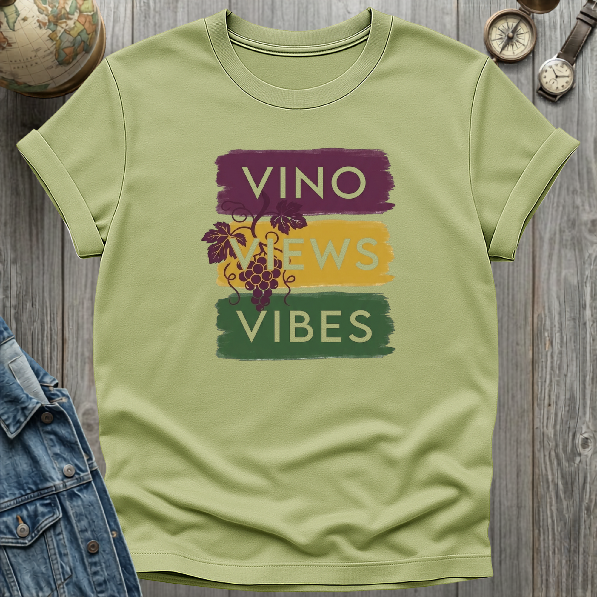 Vino Views Vibes T-Shirt