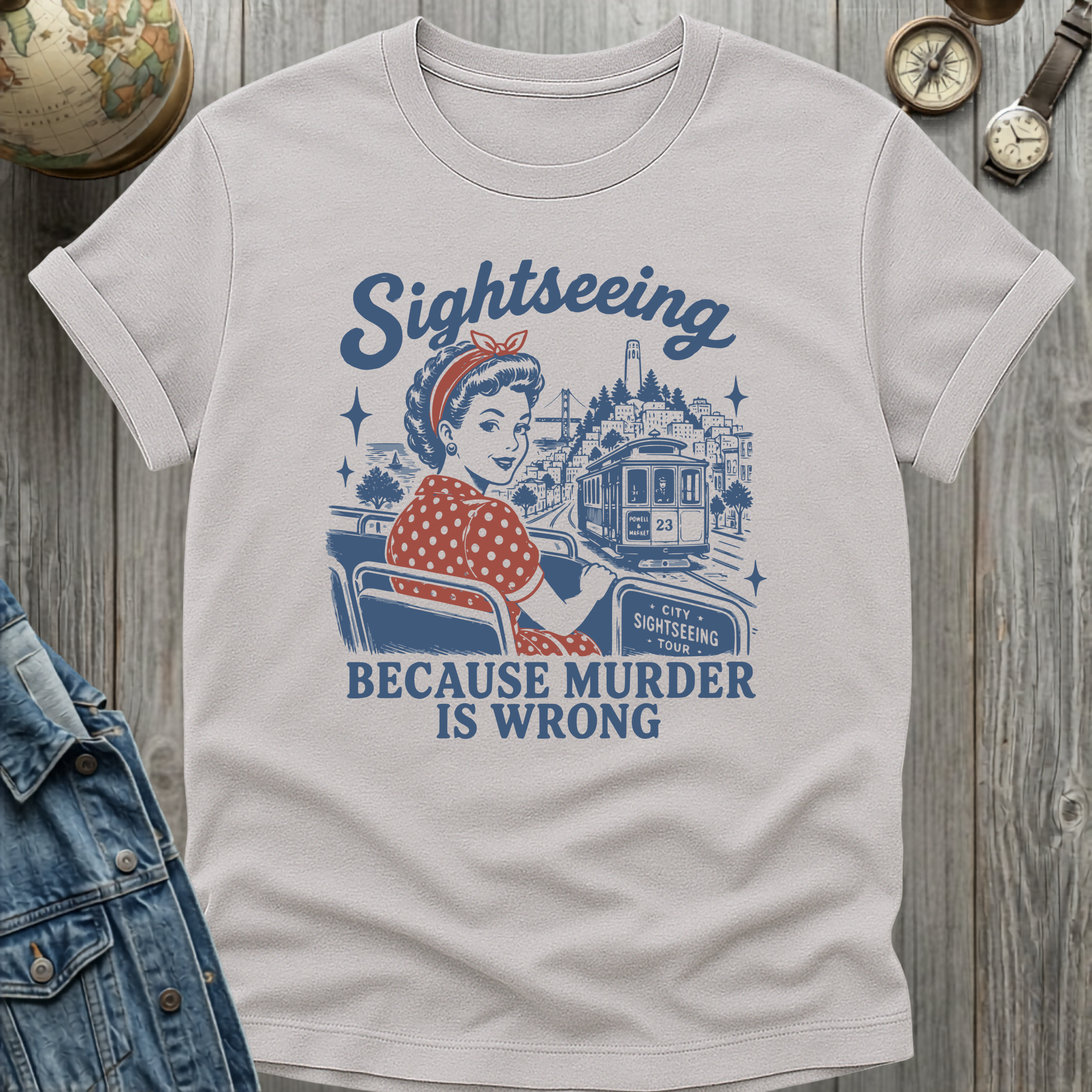 Sightseeing Murder T-Shirt