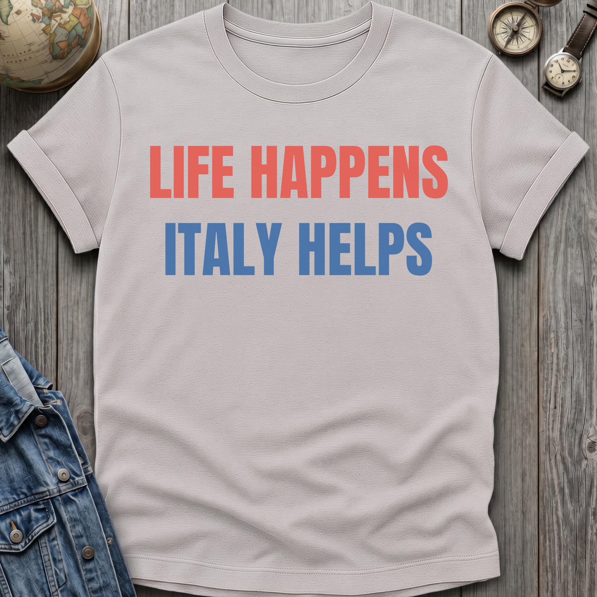 Italy Helps T-Shirt