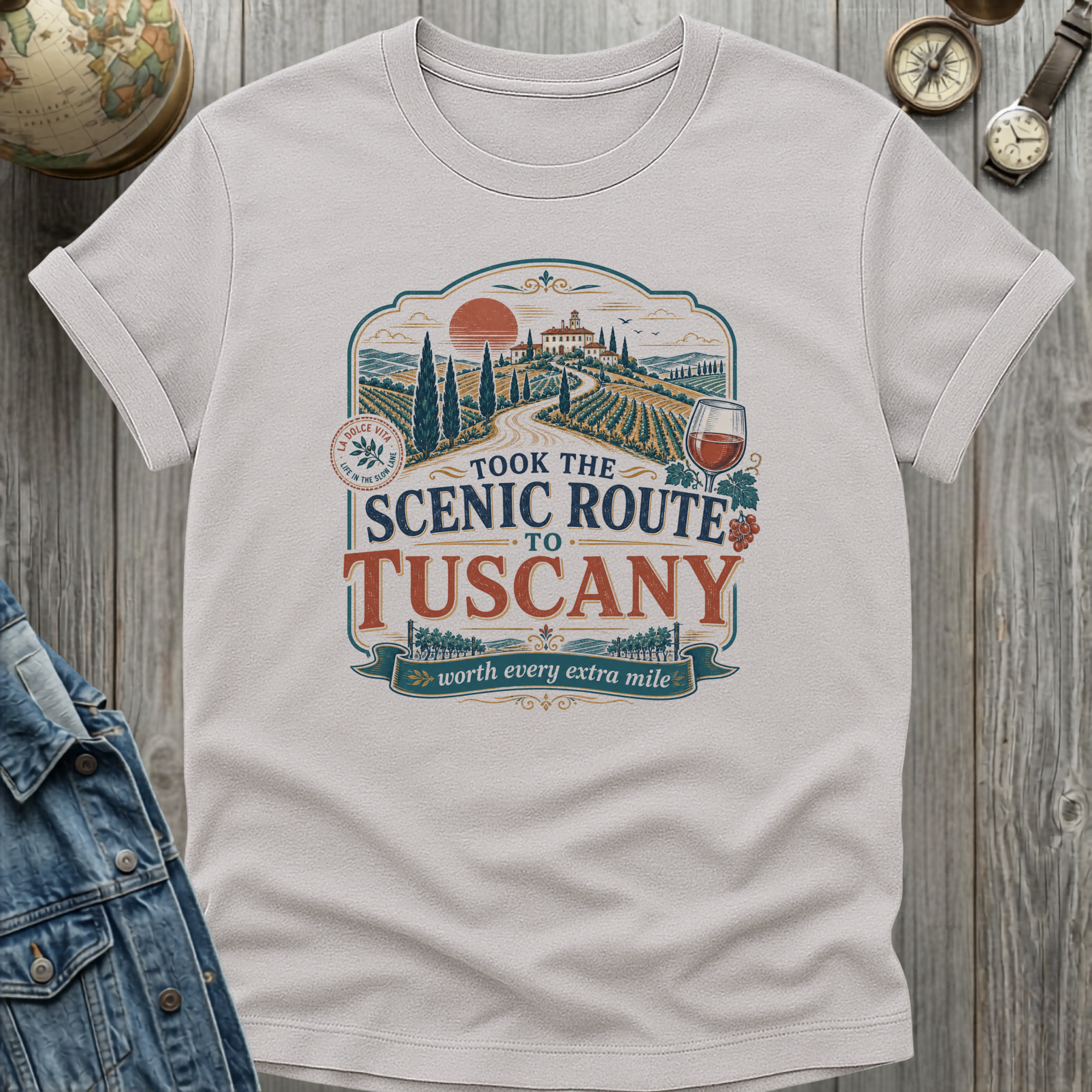 Scenic Tuscany T-Shirt