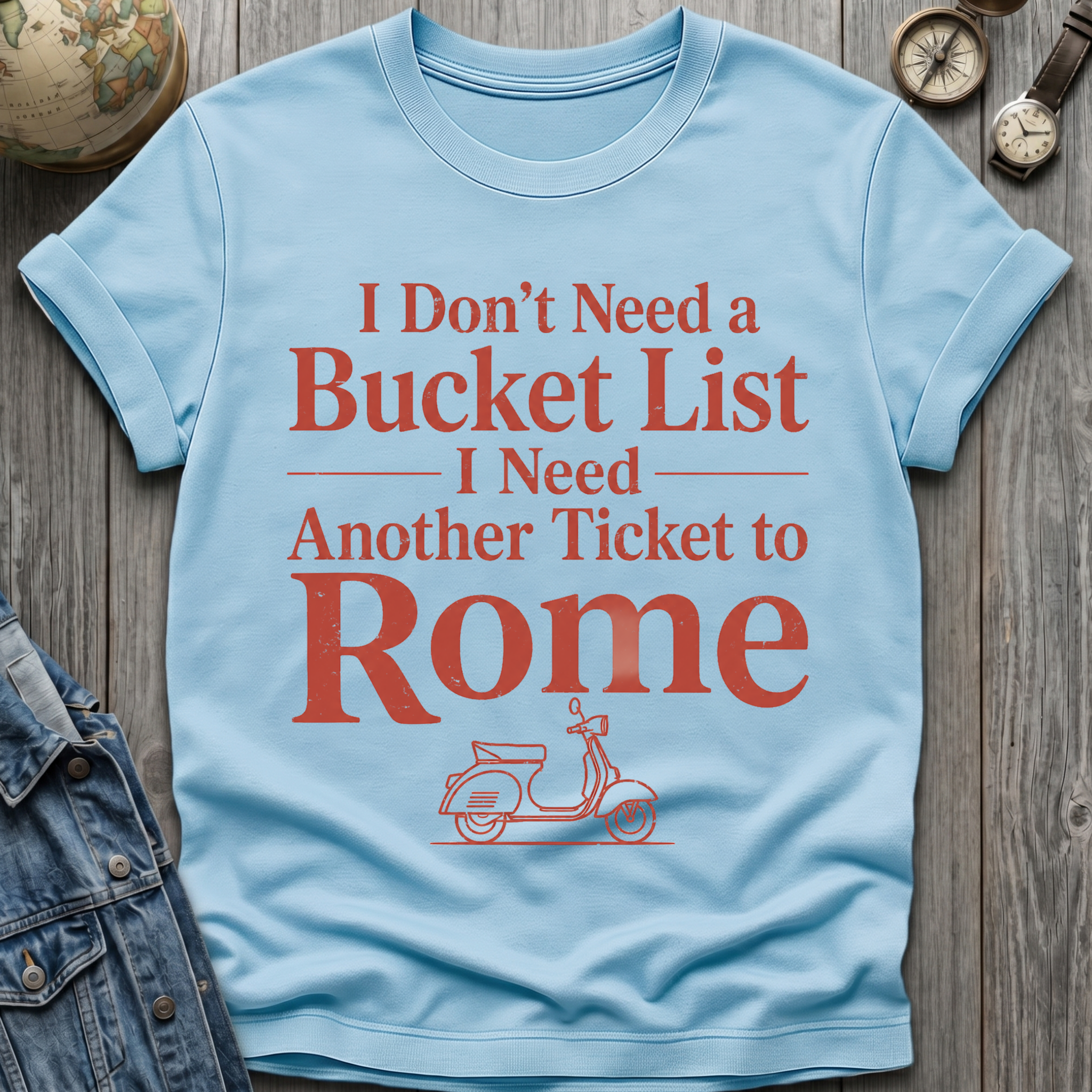 Rome Ticket T-Shirt