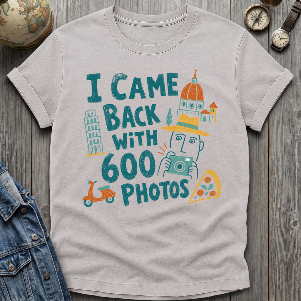 600 Photos T-Shirt