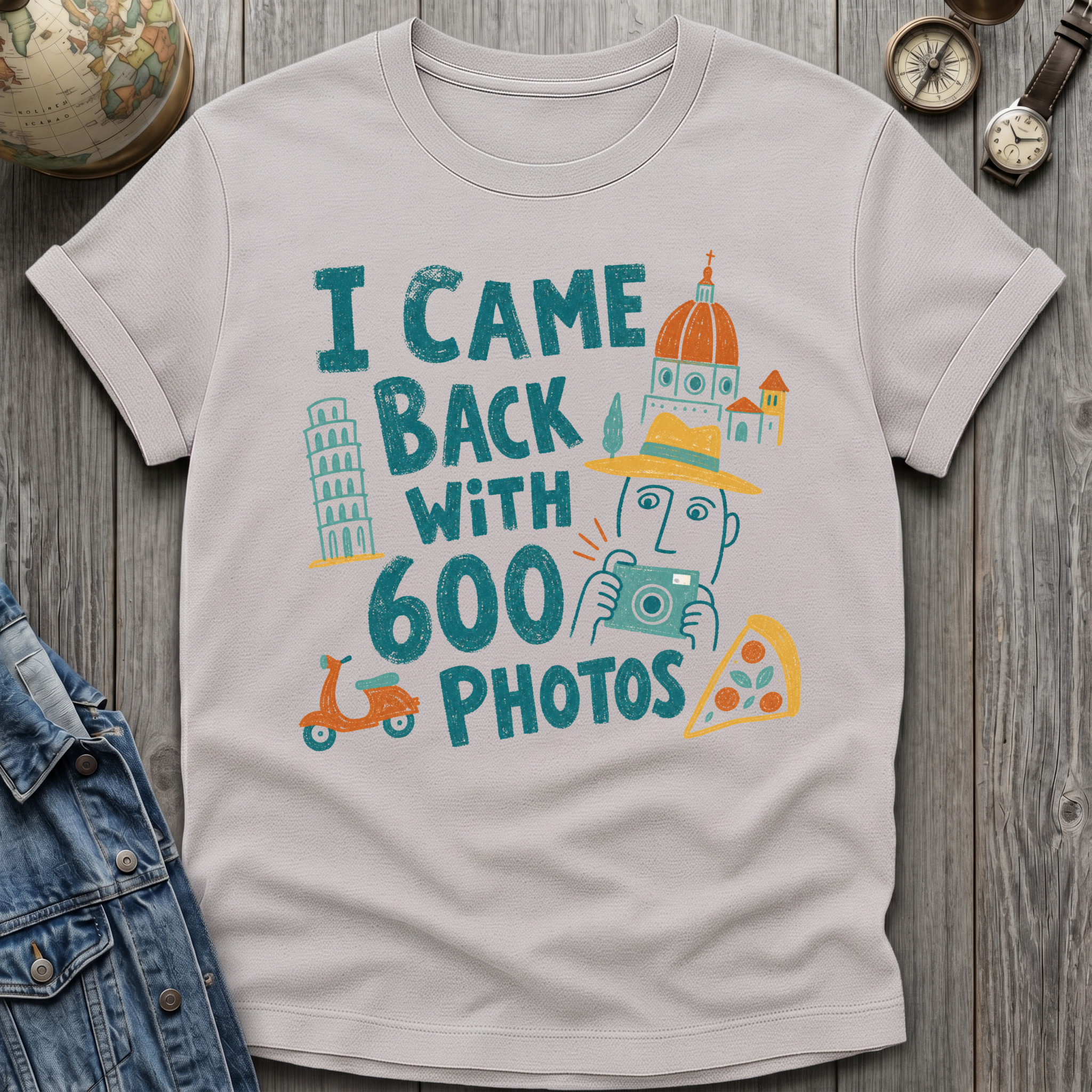 600 Photos T-Shirt