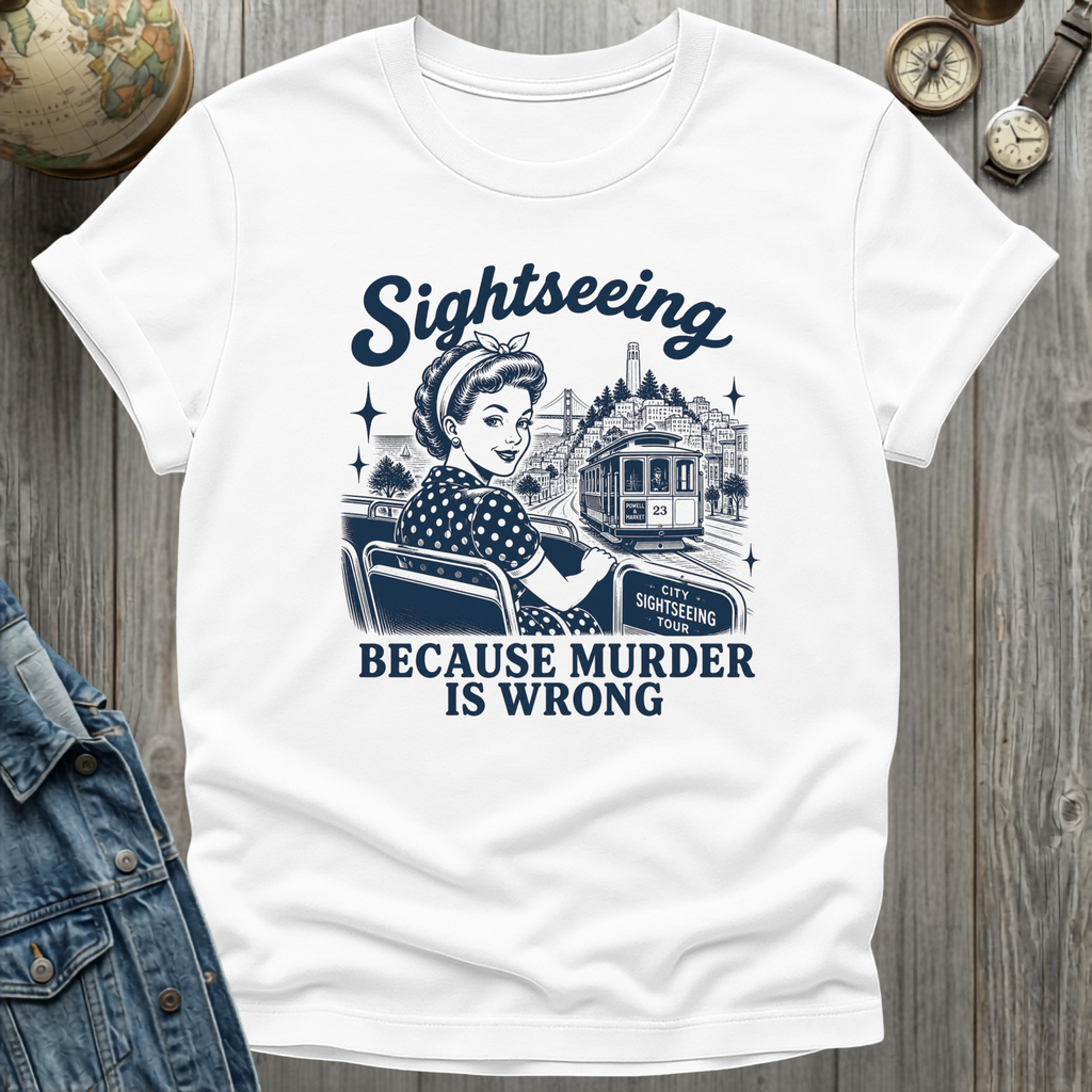 Sightseeing Murder T-Shirt