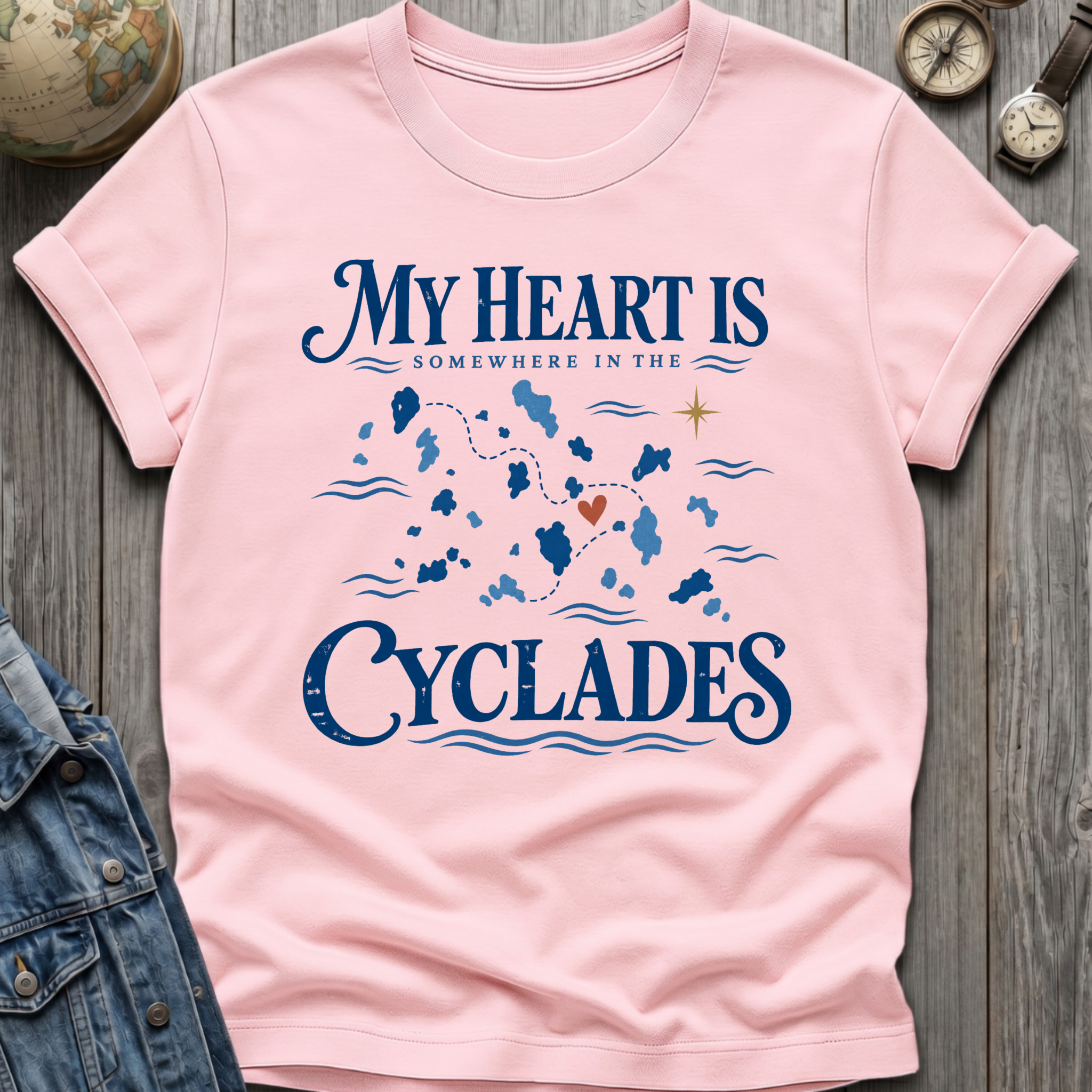Cyclades Heart T-Shirt