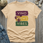 Vino Views Vibes T-Shirt