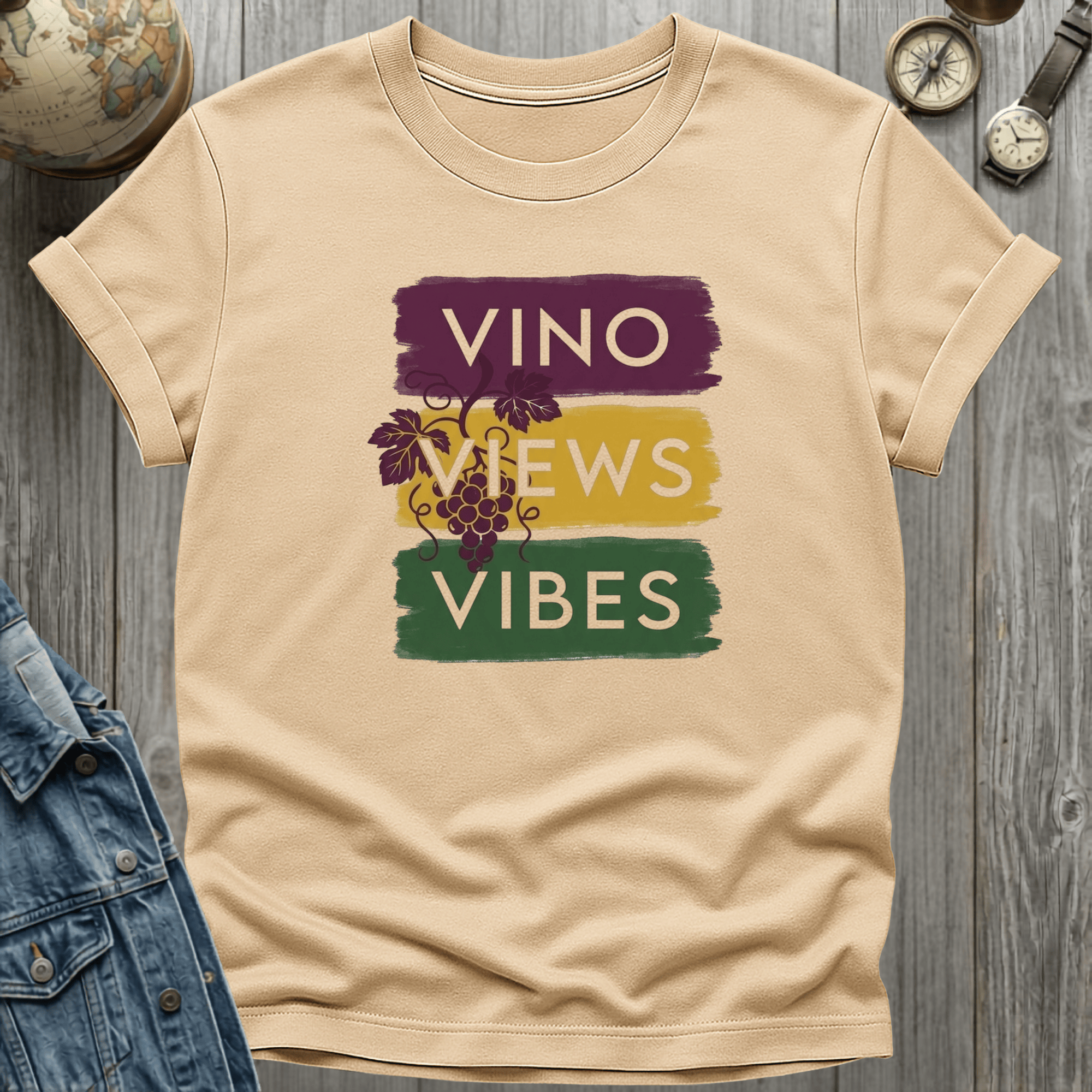 Vino Views Vibes T-Shirt