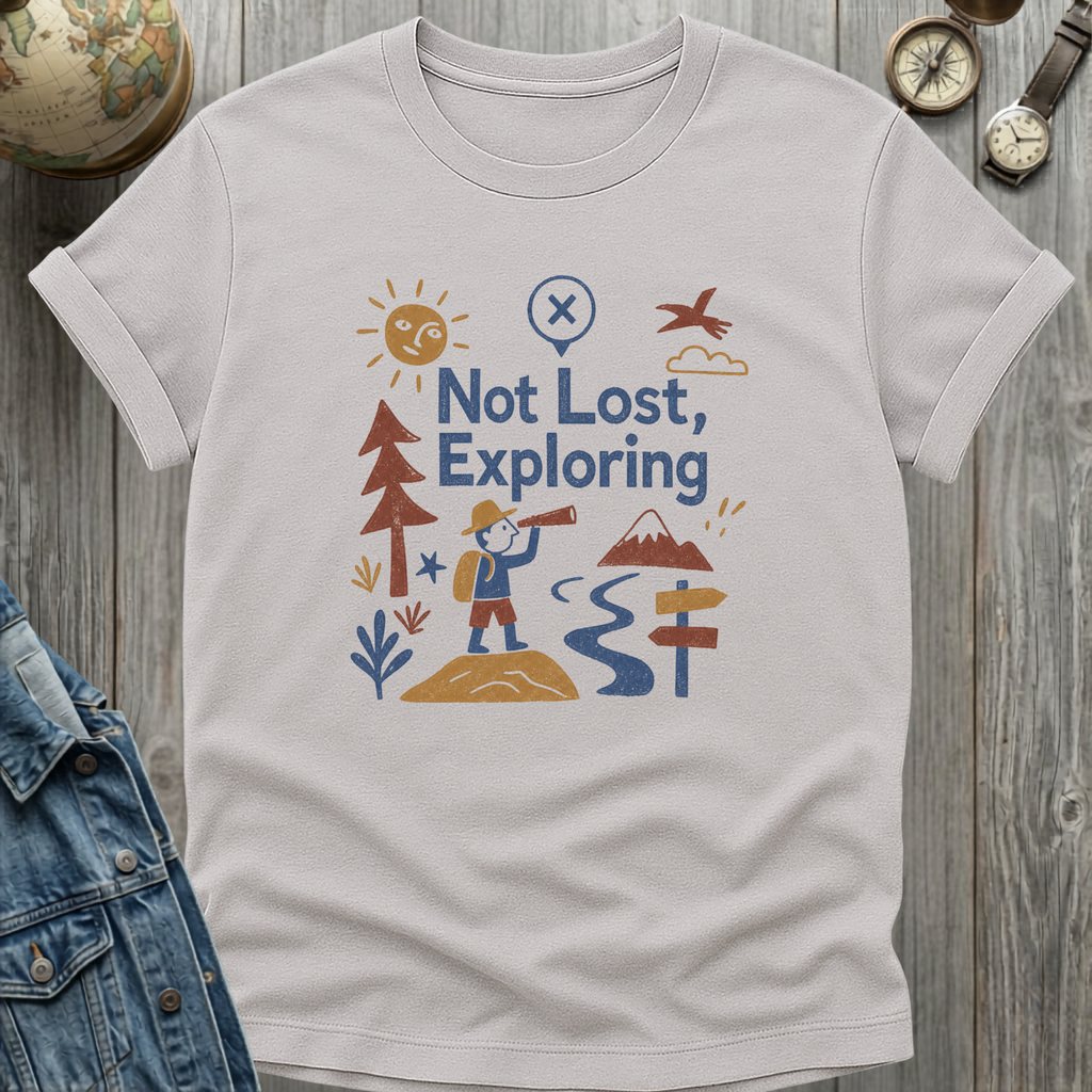 Not Lost, Exploring T-Shirt