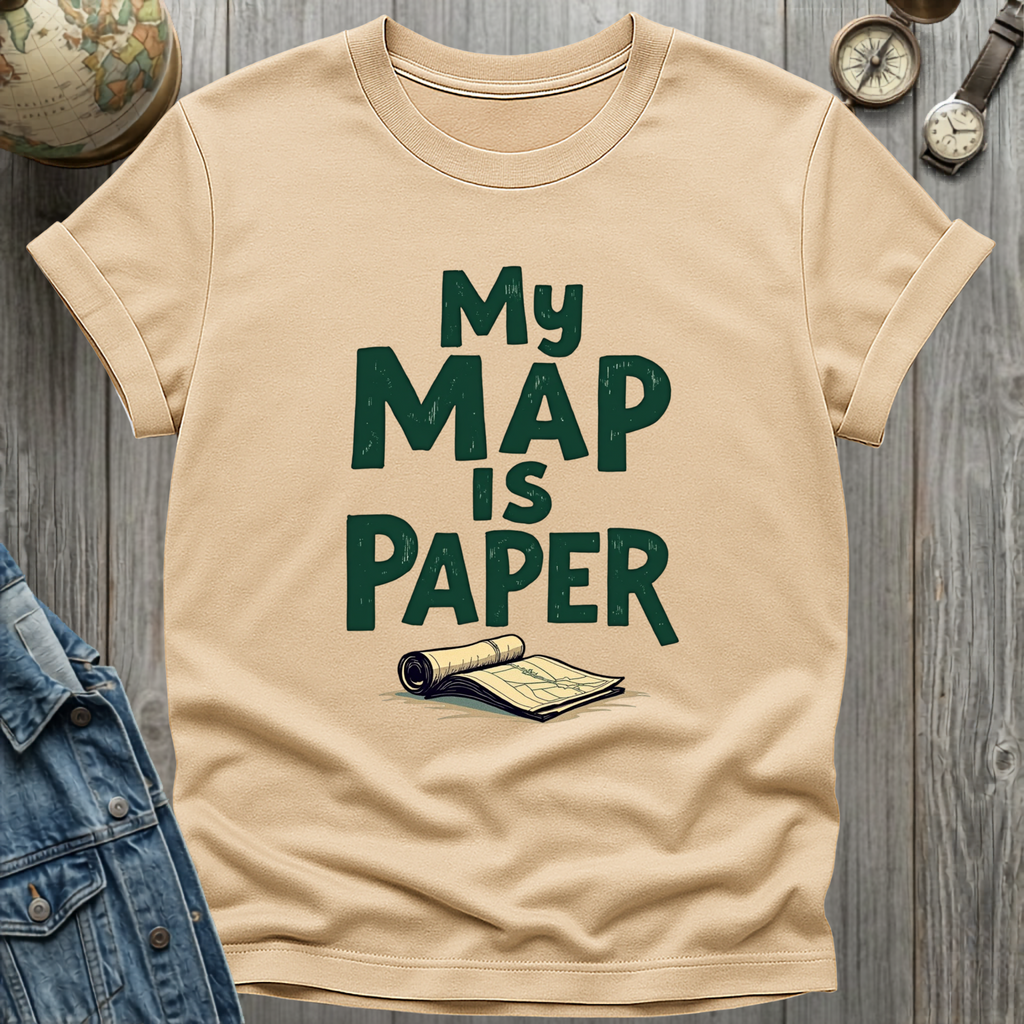 My Map is Paper T-Shirt