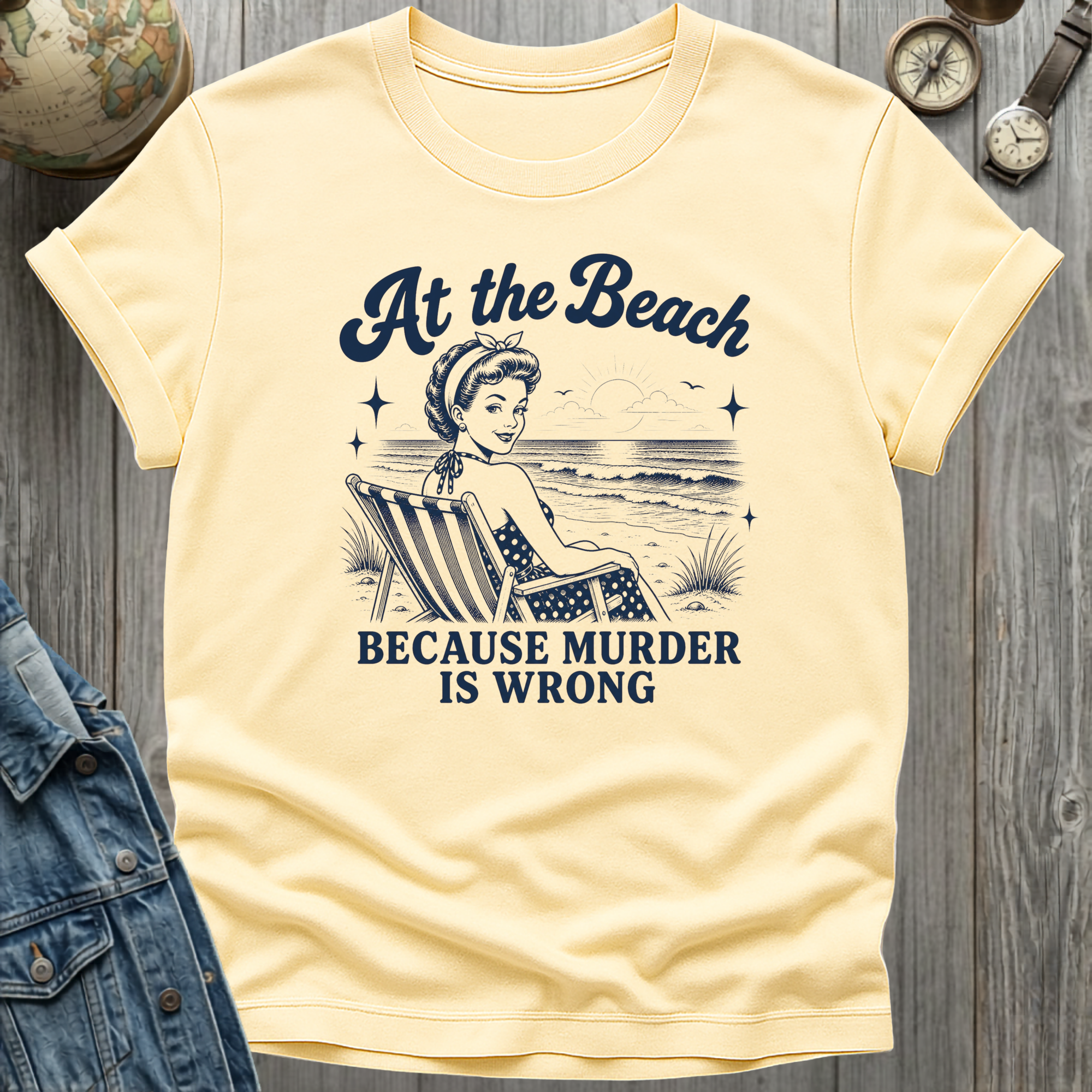 Beach Murder T-Shirt