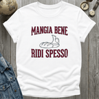 Mangia Bene Ridi Spesso T-Shirt