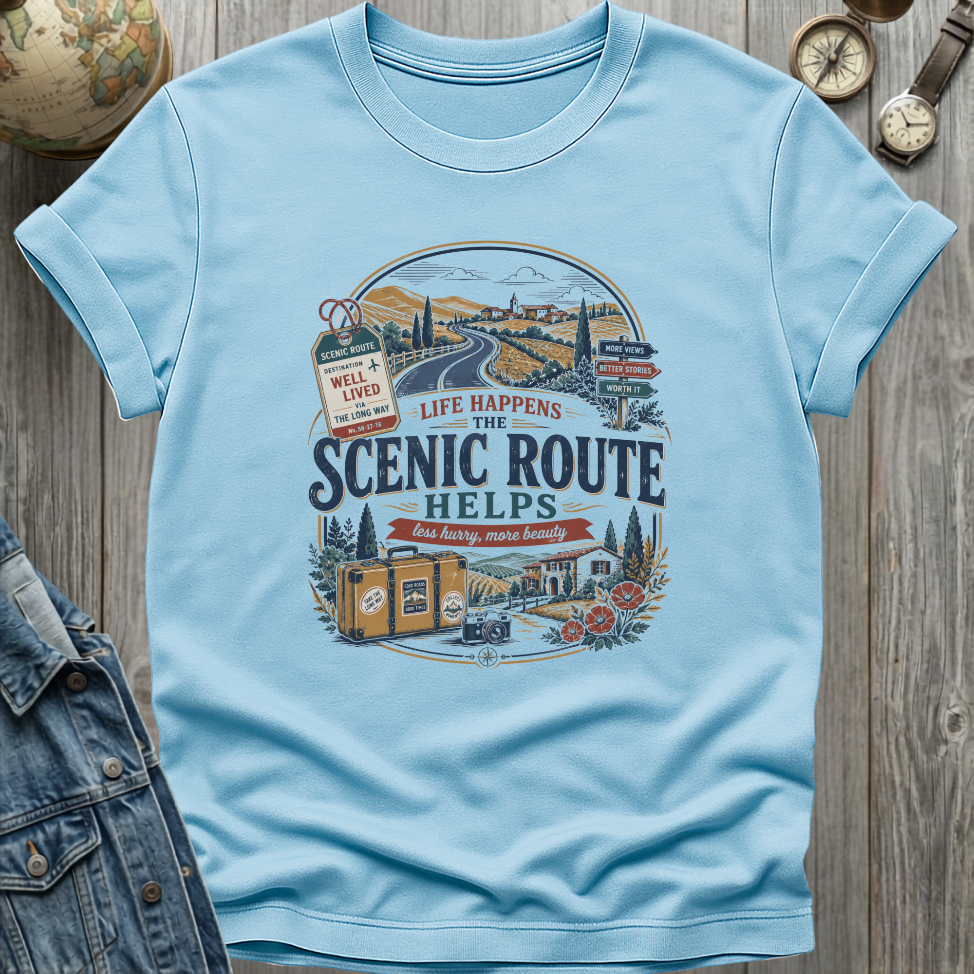 Scenic Helps T-Shirt