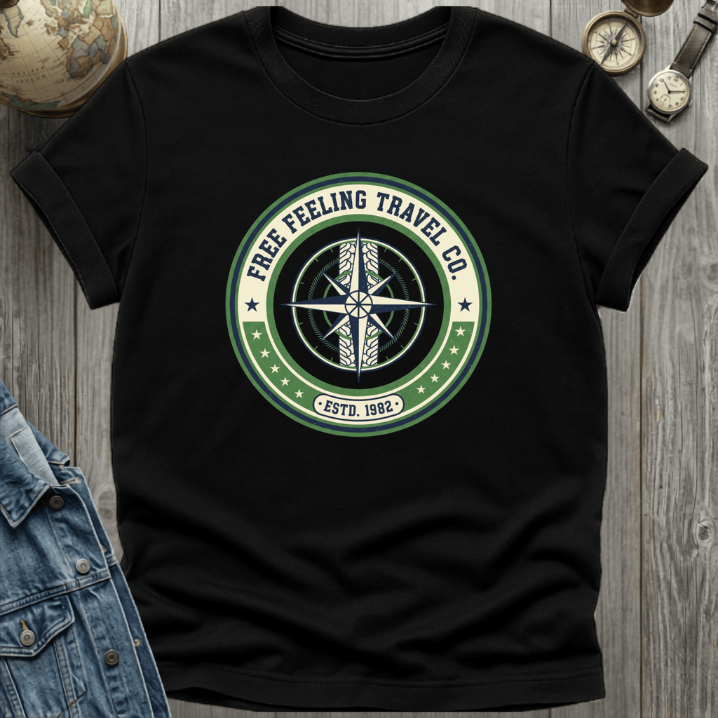 Free Feeling Travel Co T-Shirt