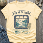 On A Train T-Shirt