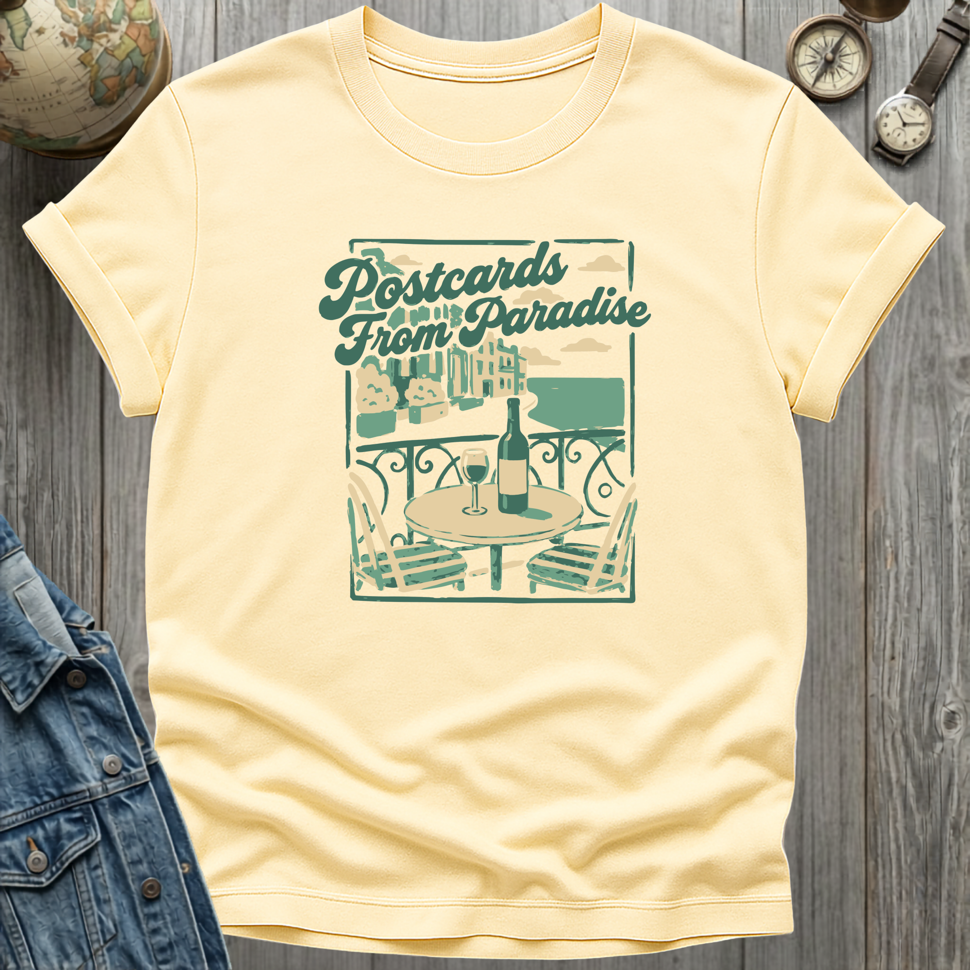 Postcards Paradise T-Shirt