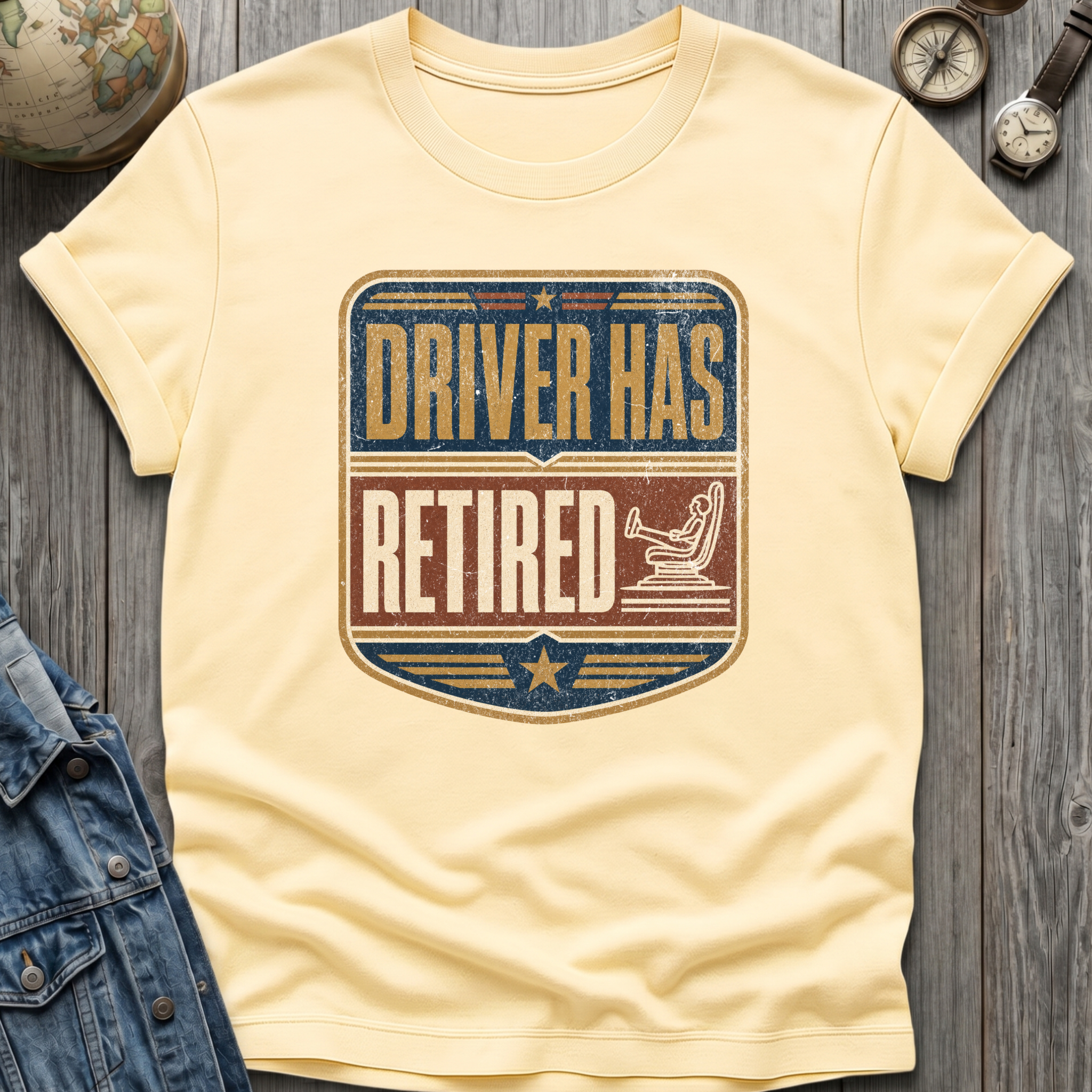 Driver Retired T-Shirt