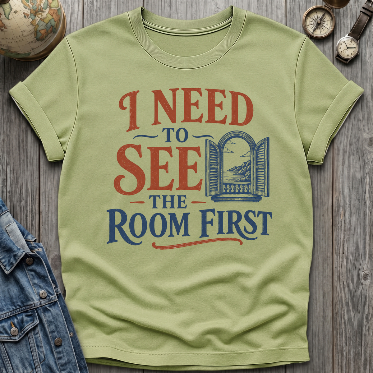 See Room First T-Shirt